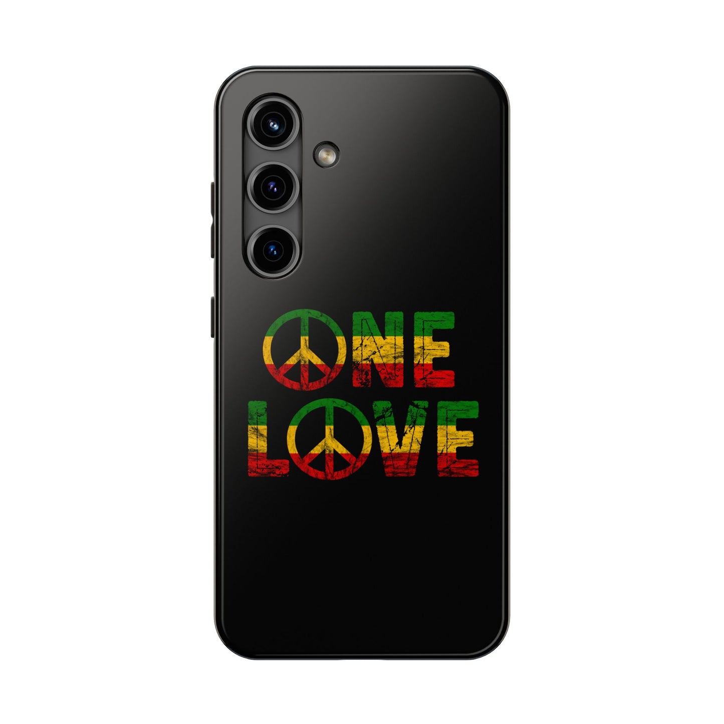 Reggae One Peace Love Tough Samsung Galaxy Phone Case