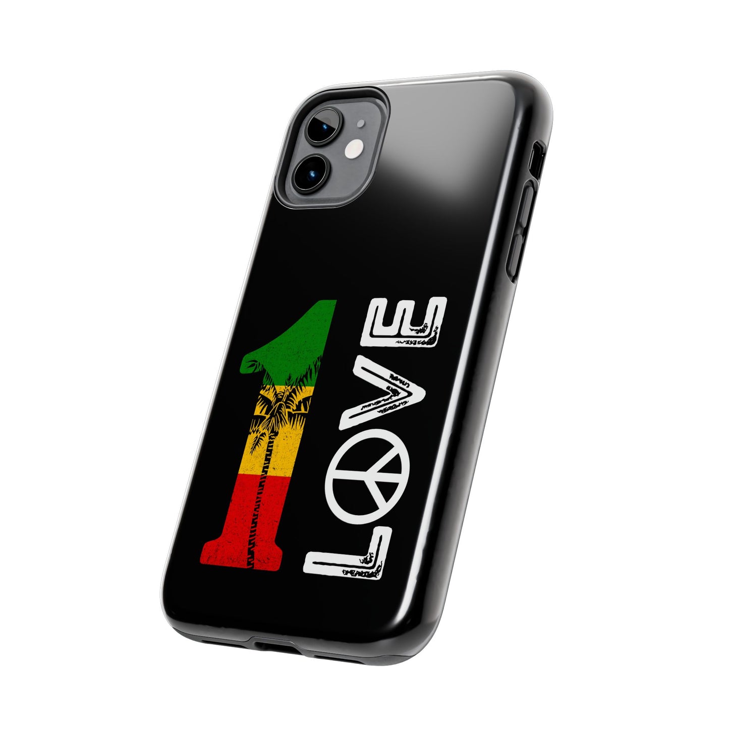 Reggae Vacation 1 Love Tough iPhone Case