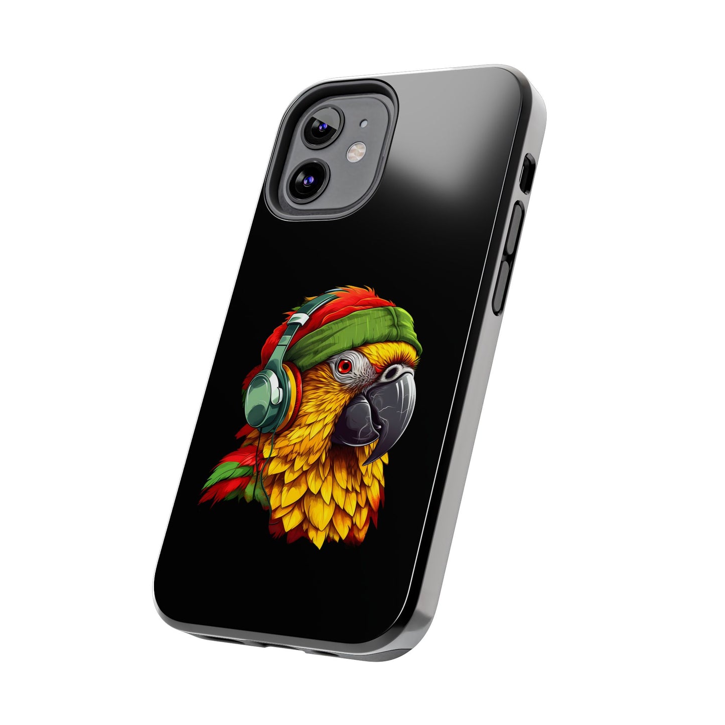 Reggae Parrot Tough iPhone Case