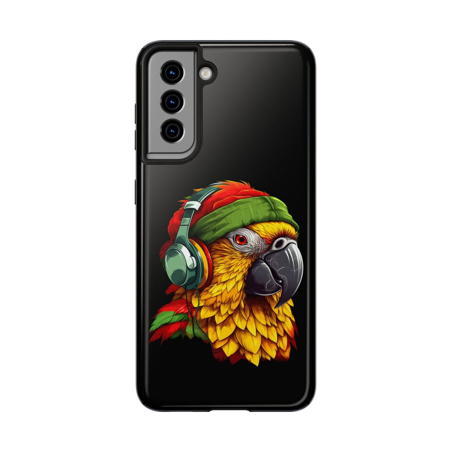 Reggae Parrot Tough Samsung Galaxy Phone Case