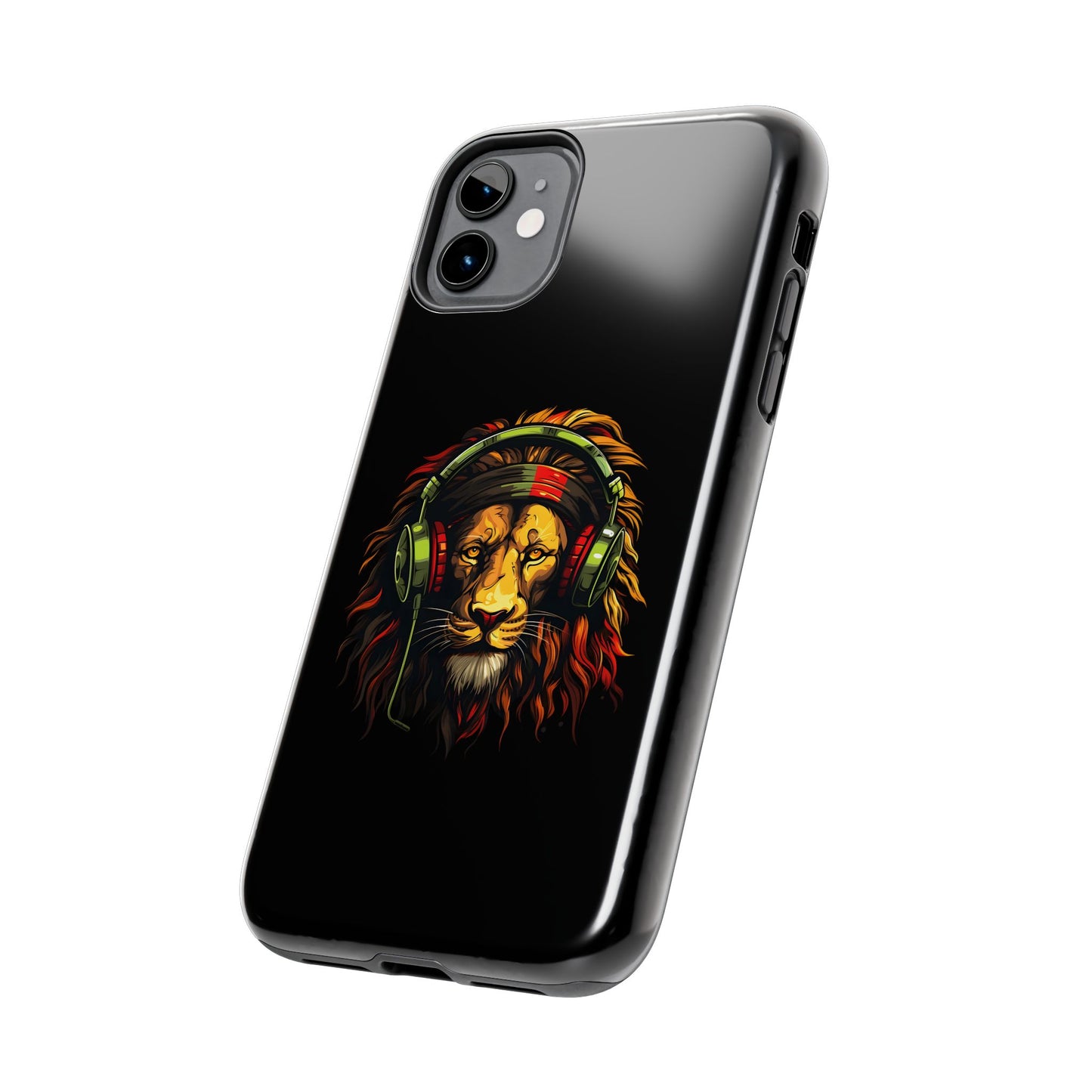 Caribbean Reggae Lion Tough iPhone Case