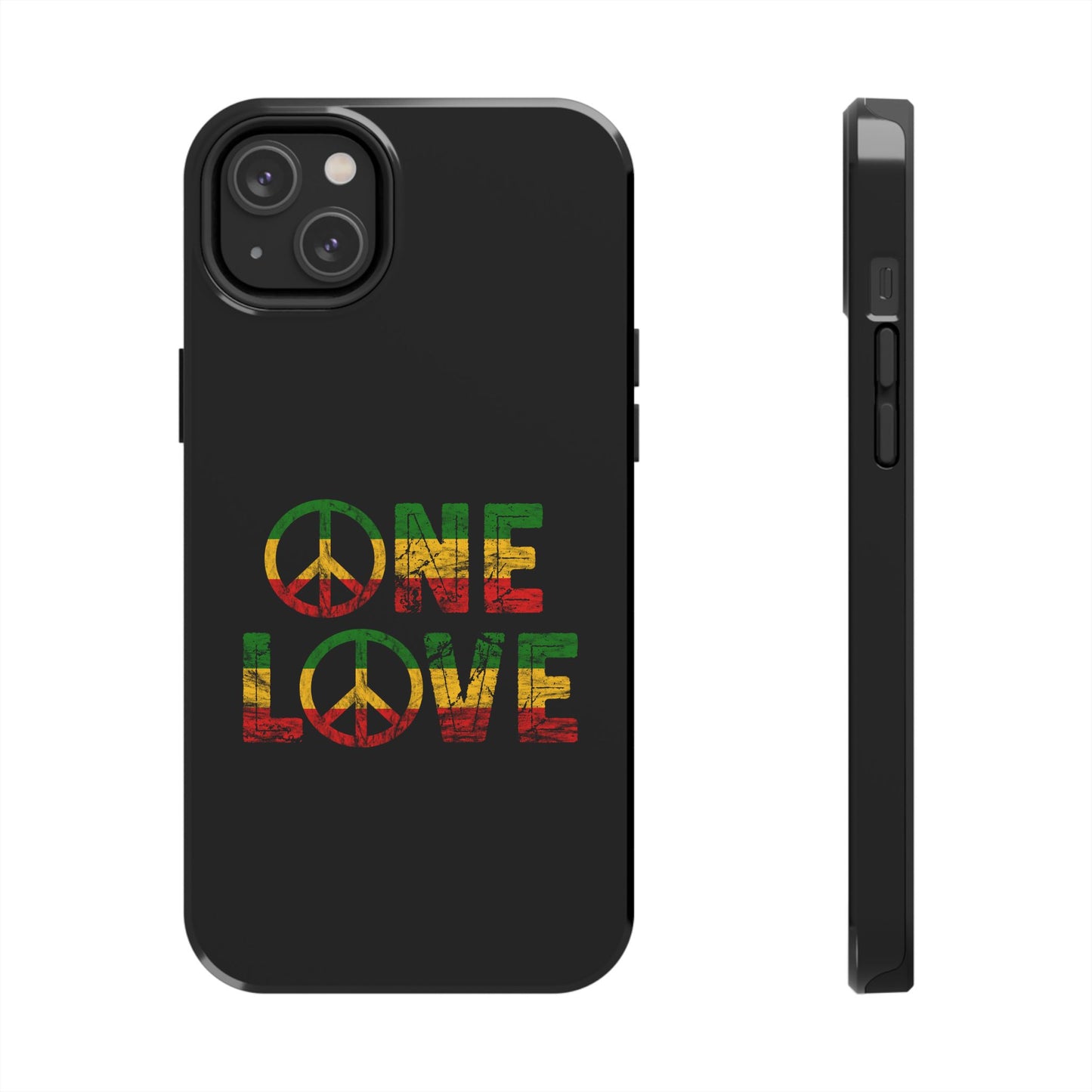 Reggae One Peace Love Tough iPhone Case