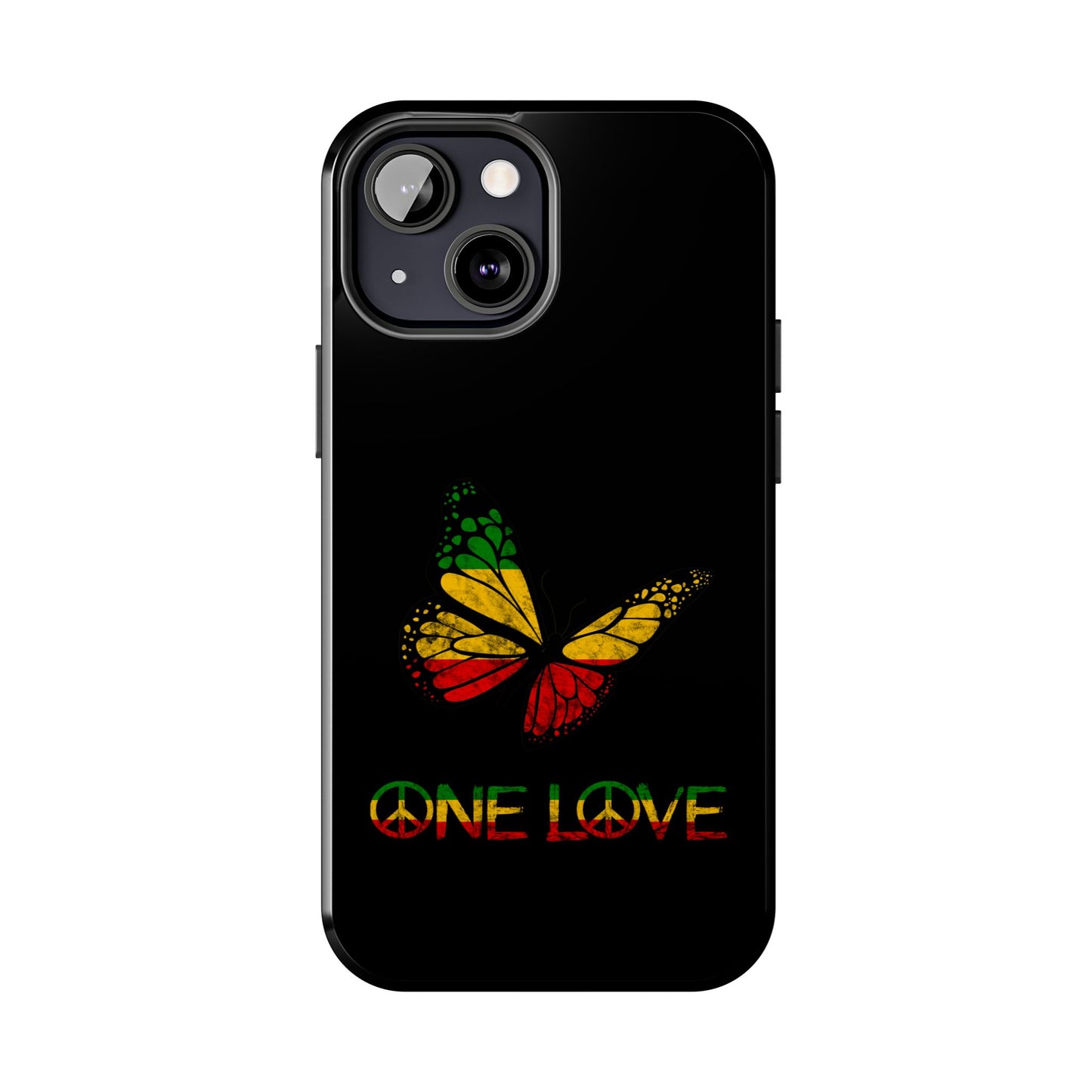 Reggae Harmony Butterfly Tough iPhone Case