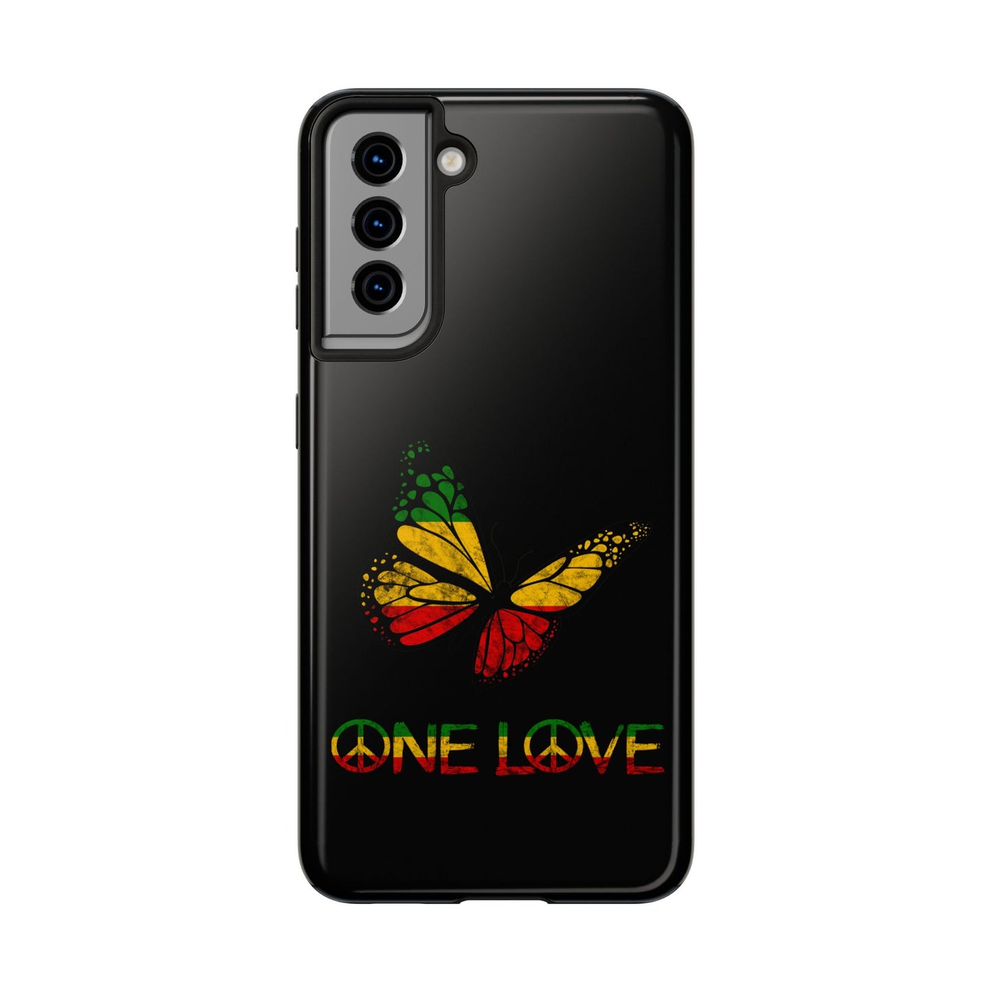 Reggae Harmony Butterfly Tough Samsung Galaxy Phone Case