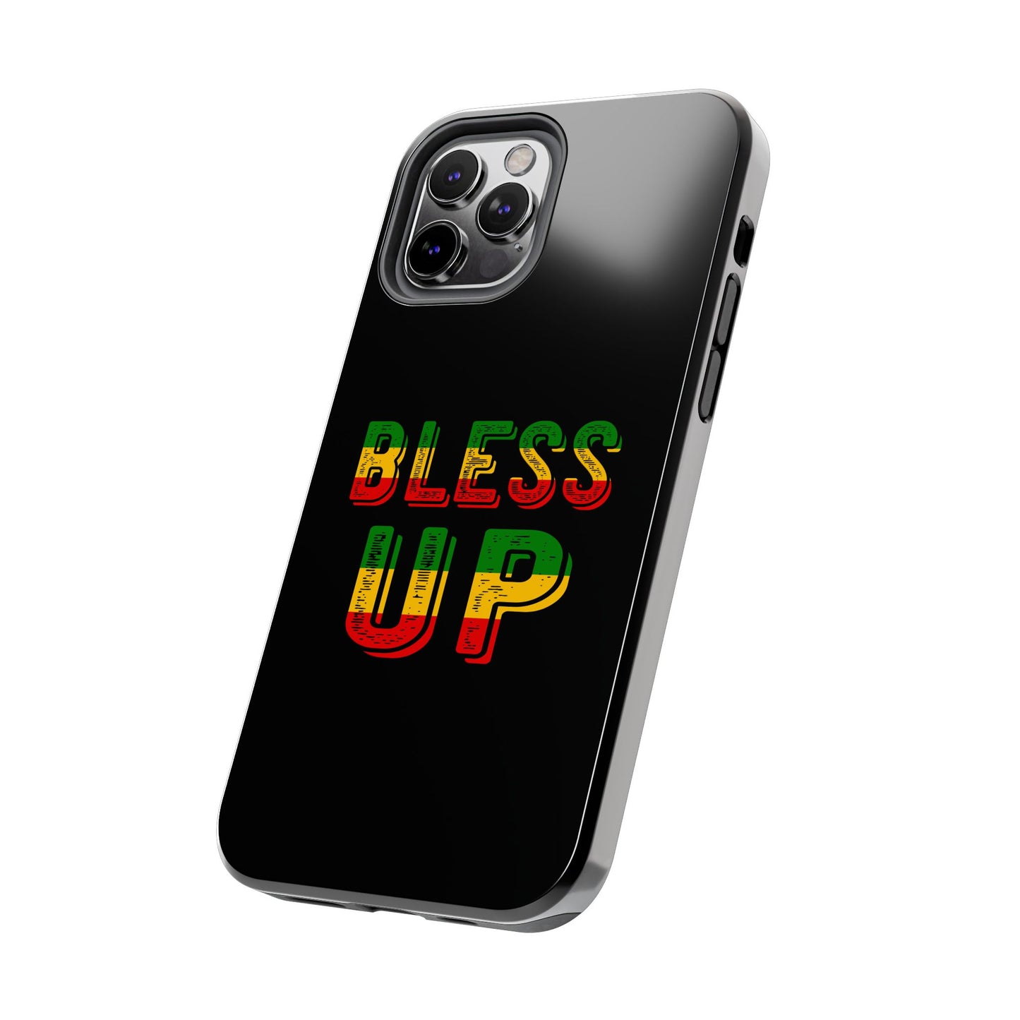 Bless Up Love Tough iPhone Case