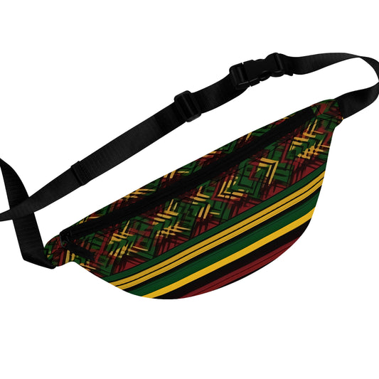 Reggae African Art Fanny Pack