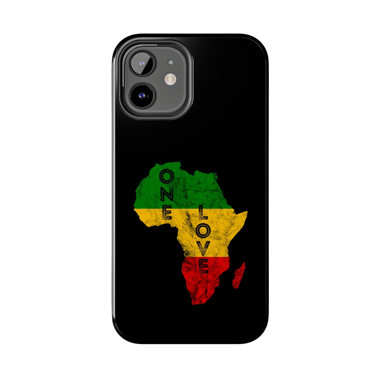 Reggae Africa Map Tough iPhone Case