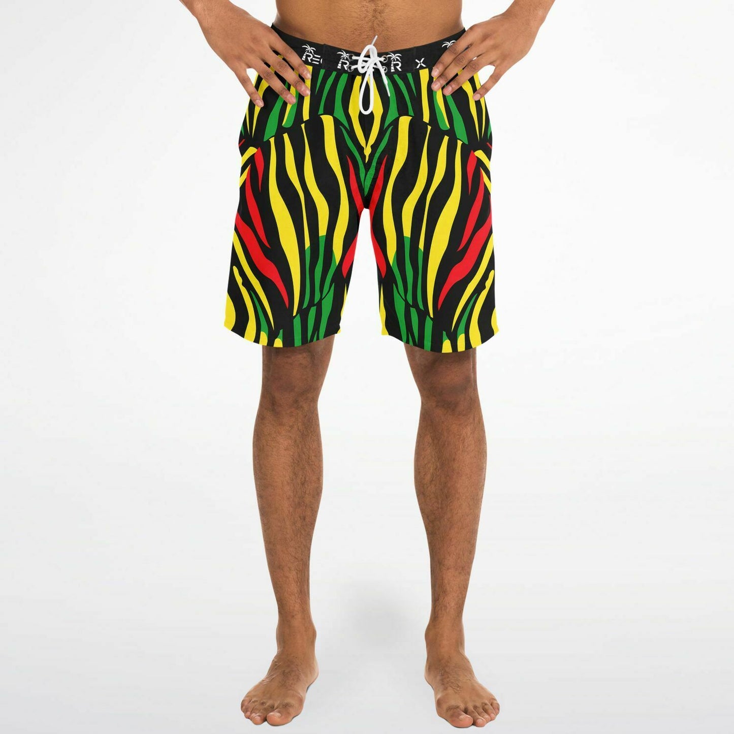 Reggae Zebra Swim Shorts