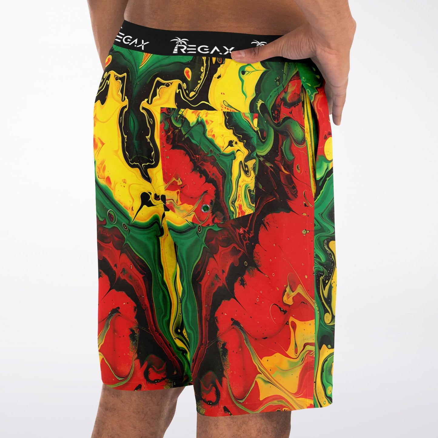 Reggae Art Swim Shorts