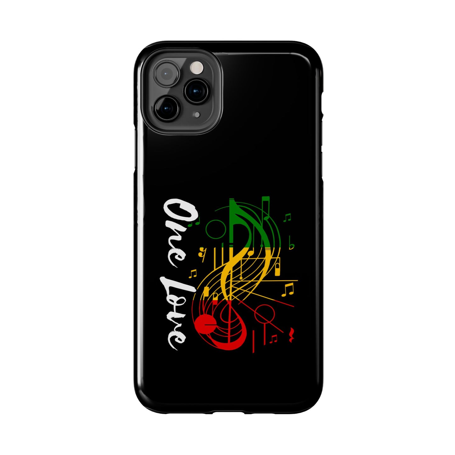 Reggae Music Harmony Note Tough iPhone Case