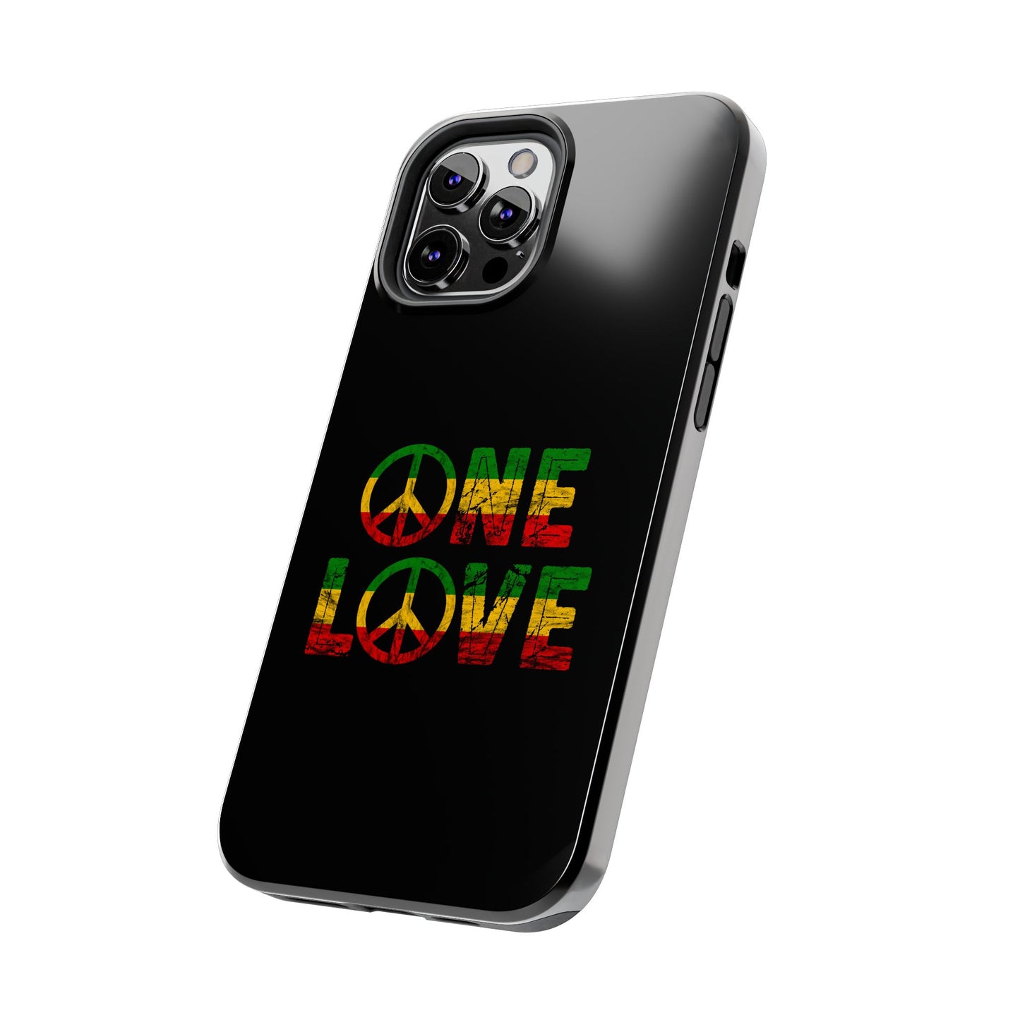 Reggae One Peace Love Tough iPhone Case