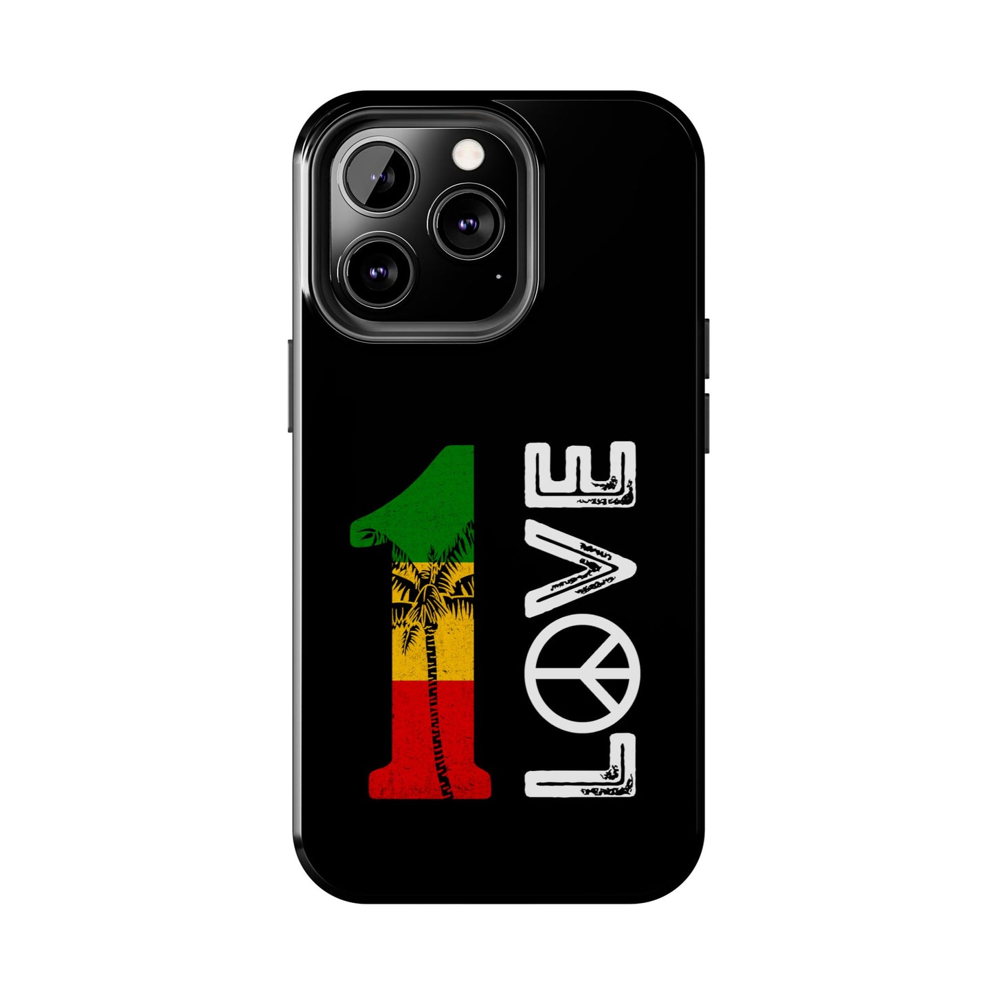 Reggae Vacation 1 Love Tough iPhone Case