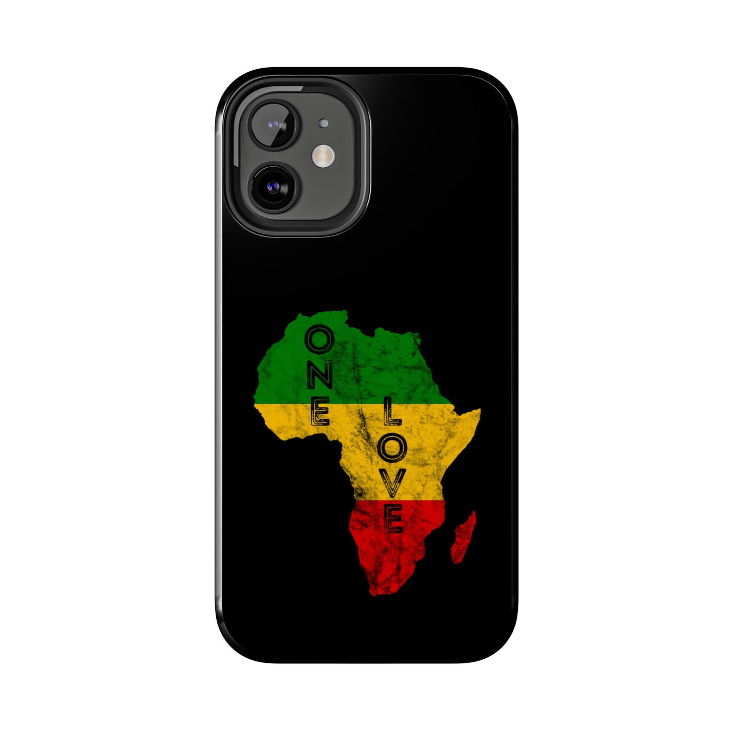 Reggae Africa Map Tough iPhone Case