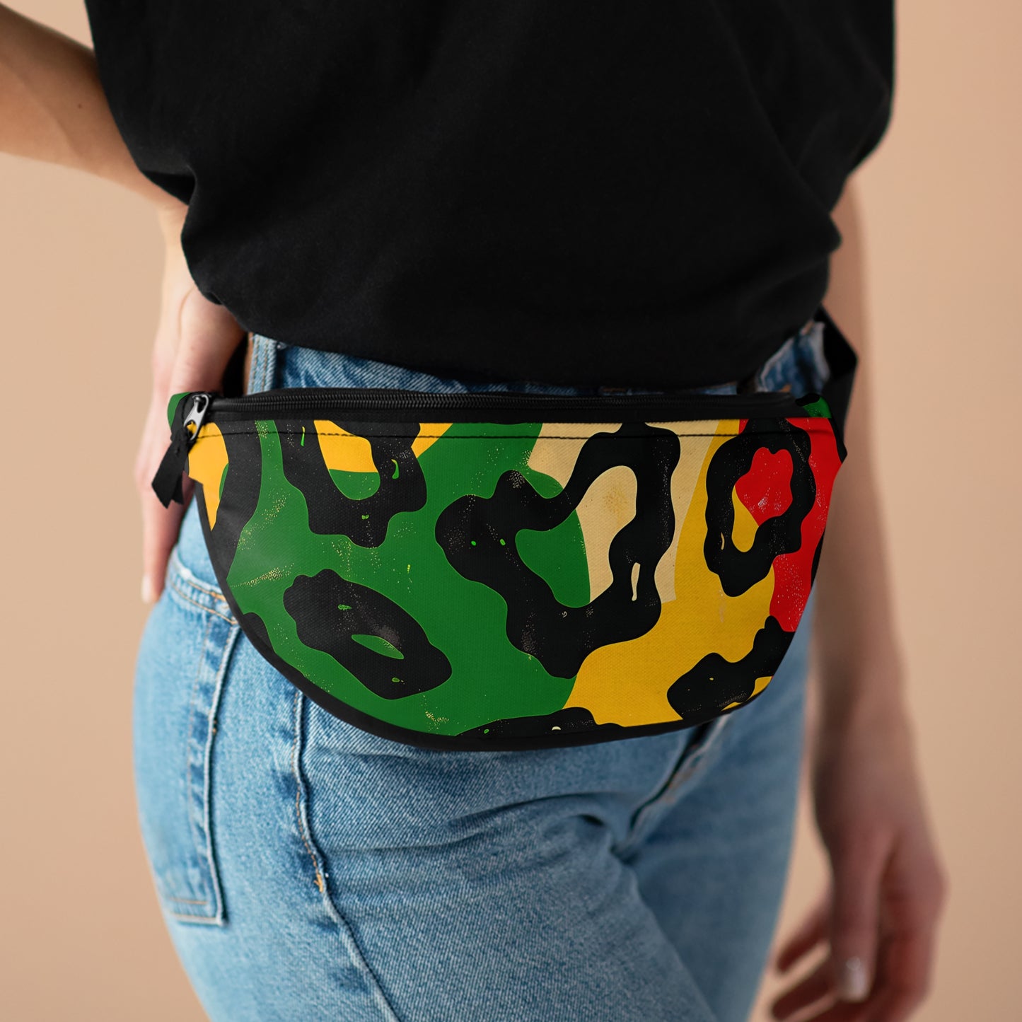 Reggae Leopard Fanny Pack