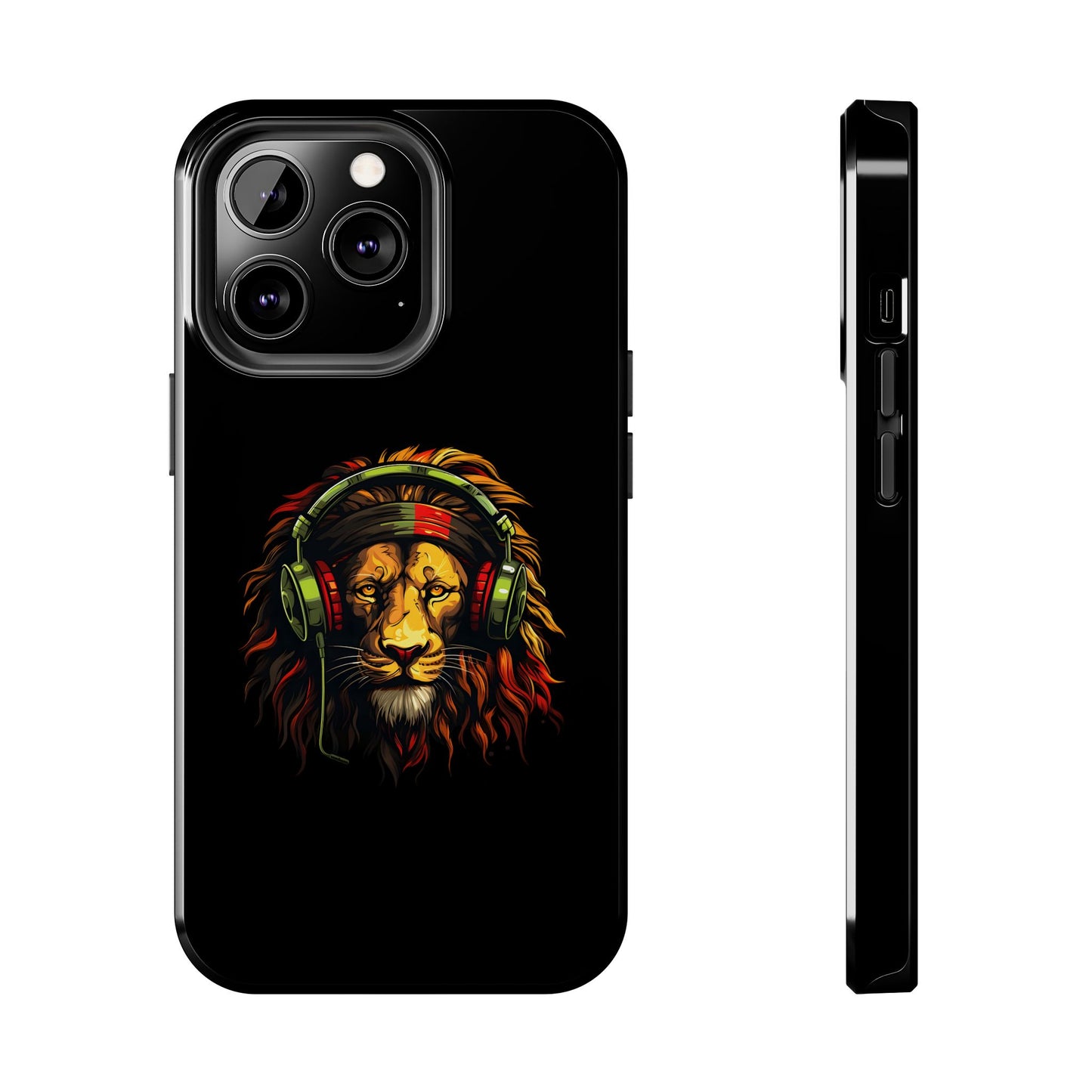 Caribbean Reggae Lion Tough iPhone Case