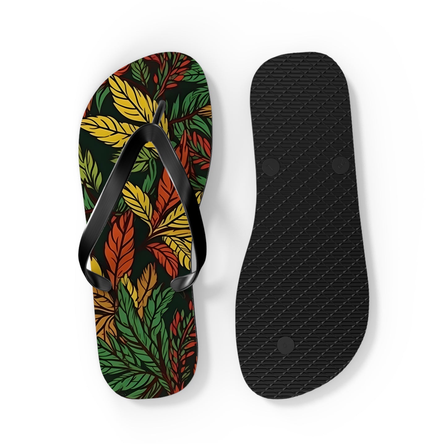 Reggae Plants Flip Flops