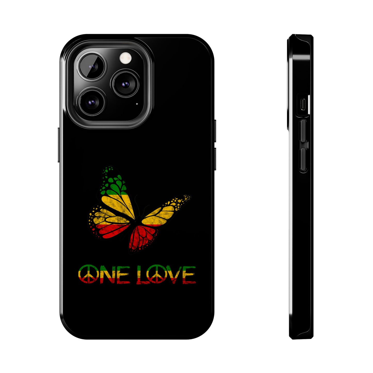 Reggae Harmony Butterfly Tough iPhone Case