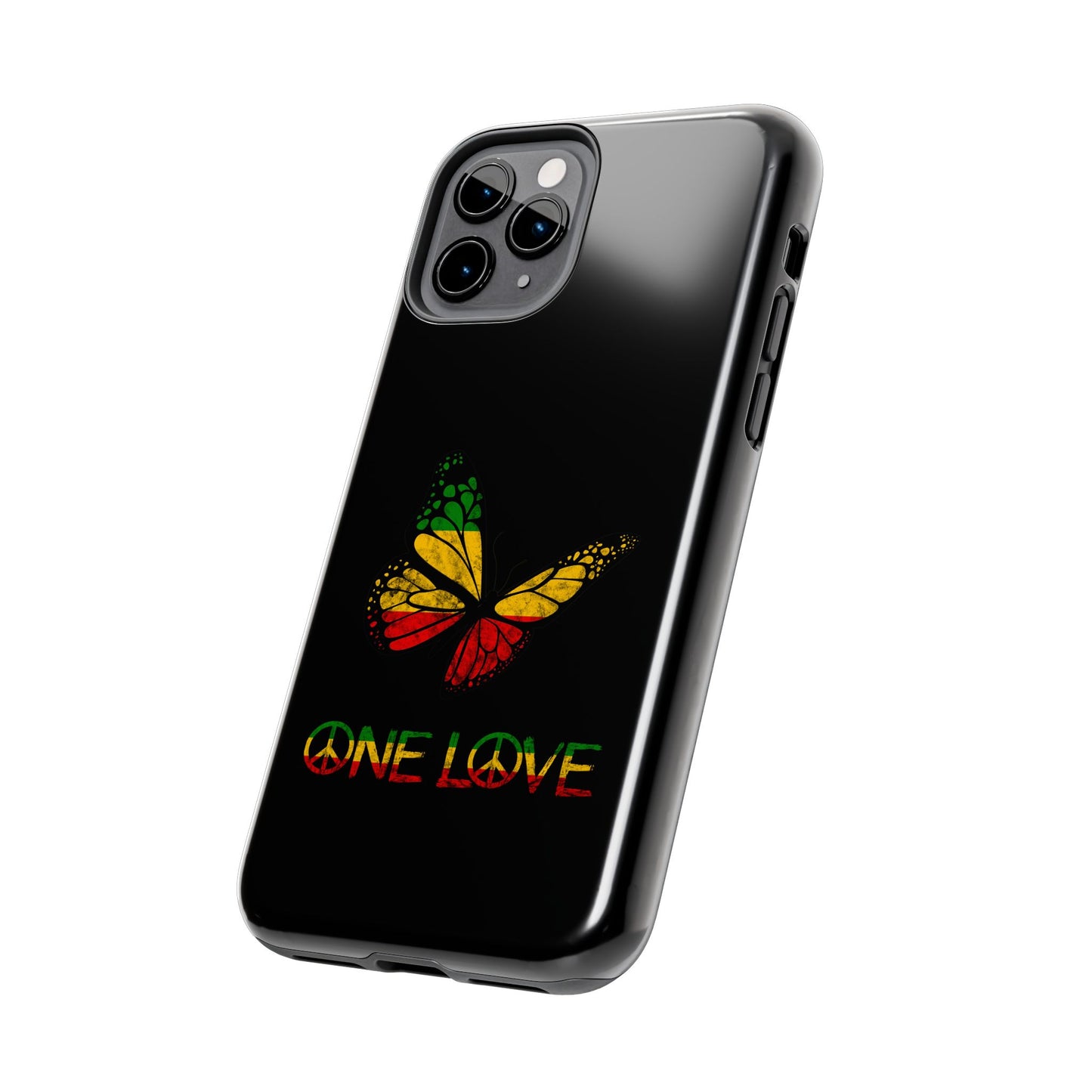 Reggae Harmony Butterfly Tough iPhone Case