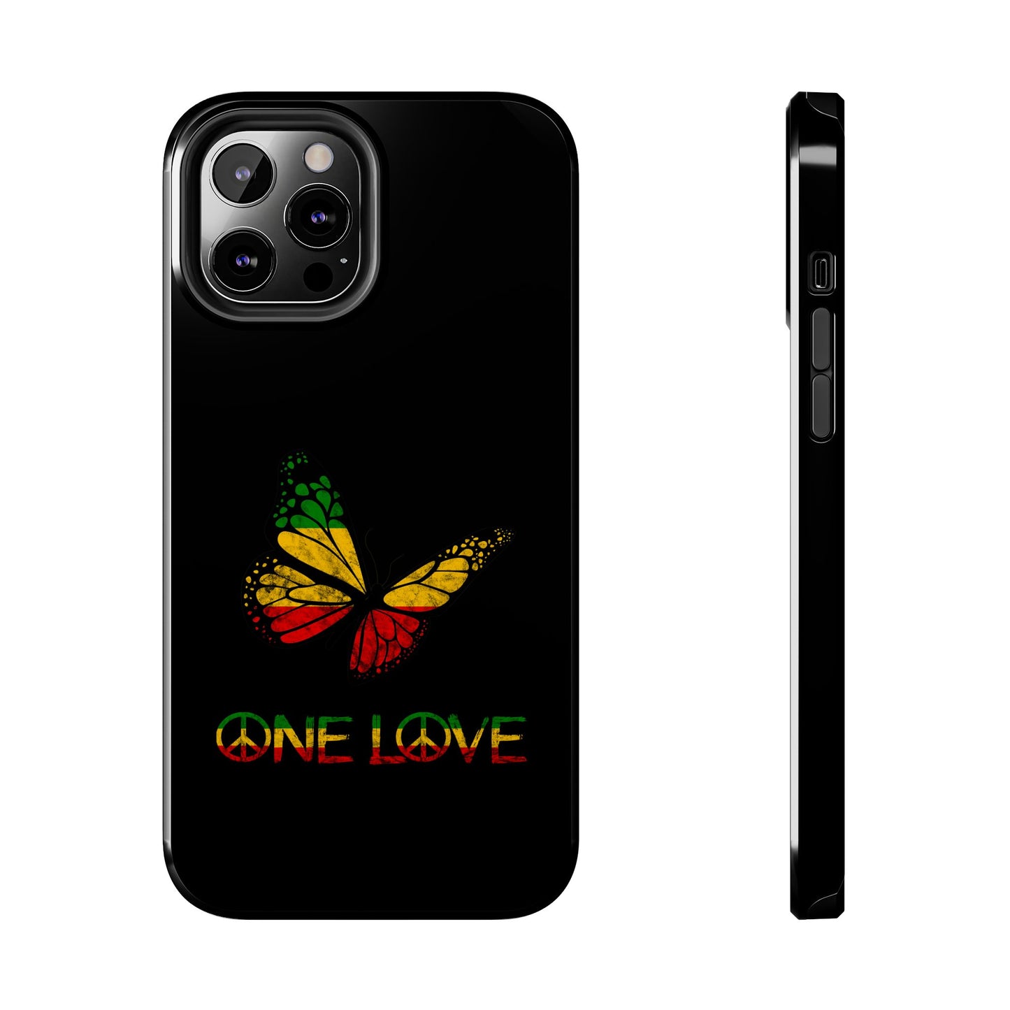 Reggae Harmony Butterfly Tough iPhone Case