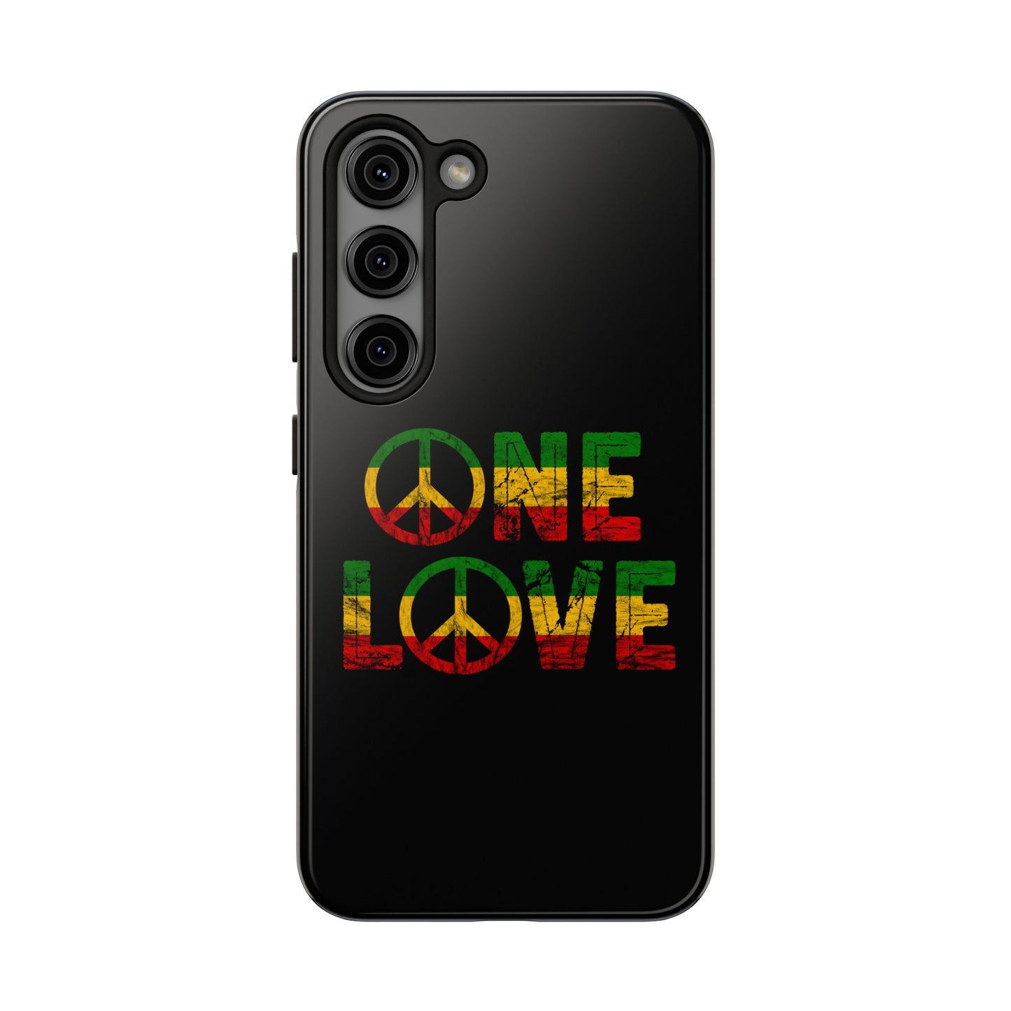 Reggae One Peace Love Tough Samsung Galaxy Phone Case