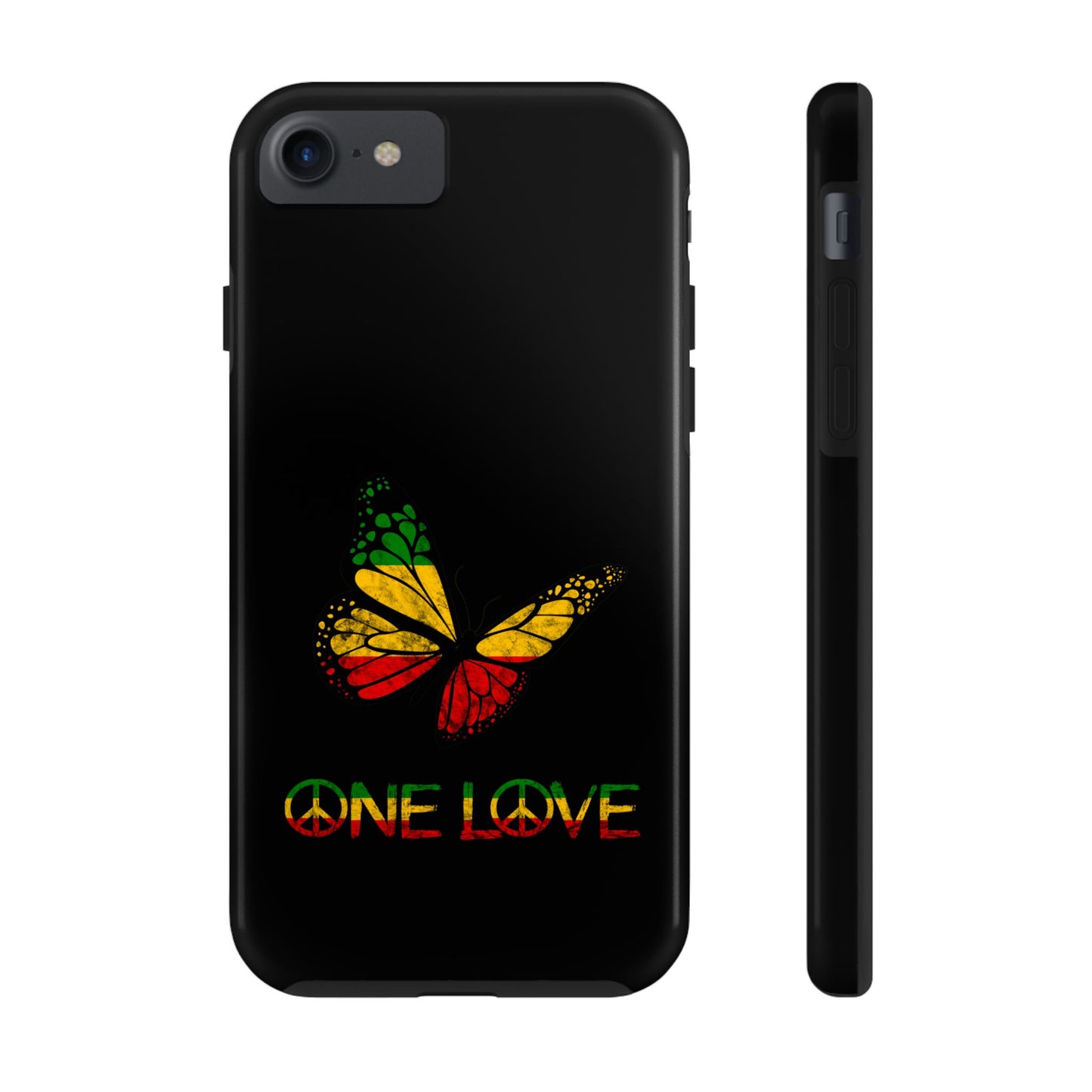 Reggae Harmony Butterfly Tough iPhone Case