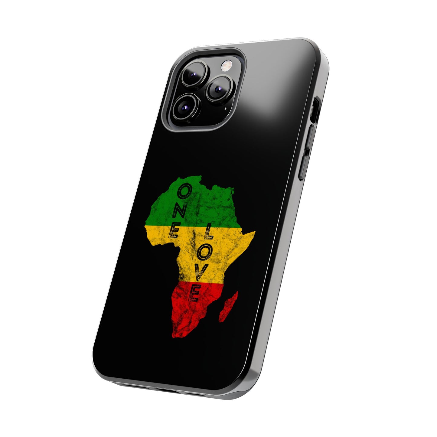 Reggae Africa Map Tough iPhone Case