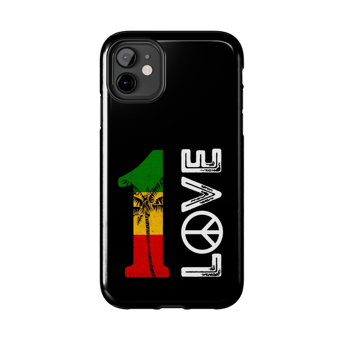 Reggae Vacation 1 Love Tough iPhone Case