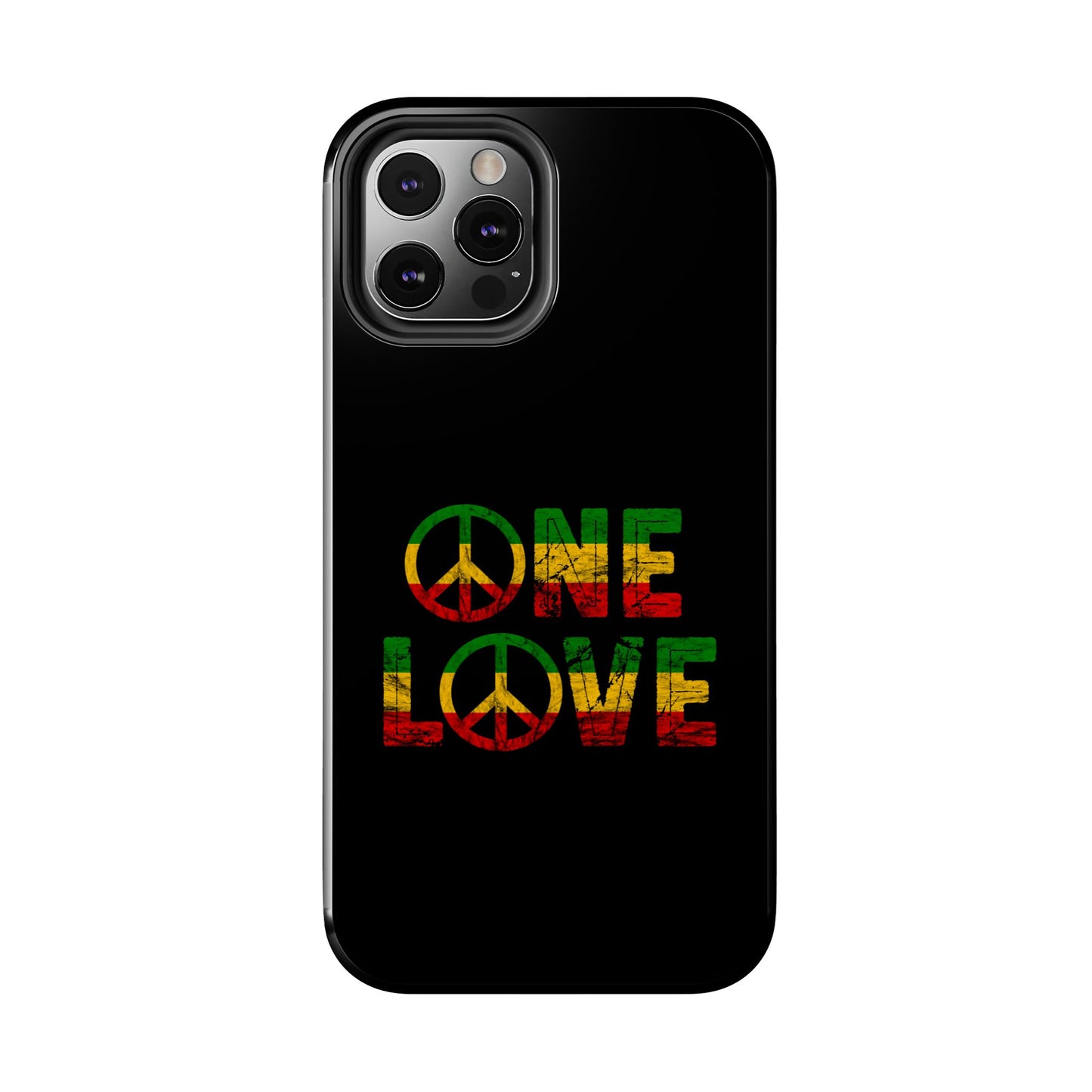 Reggae One Peace Love Tough iPhone Case