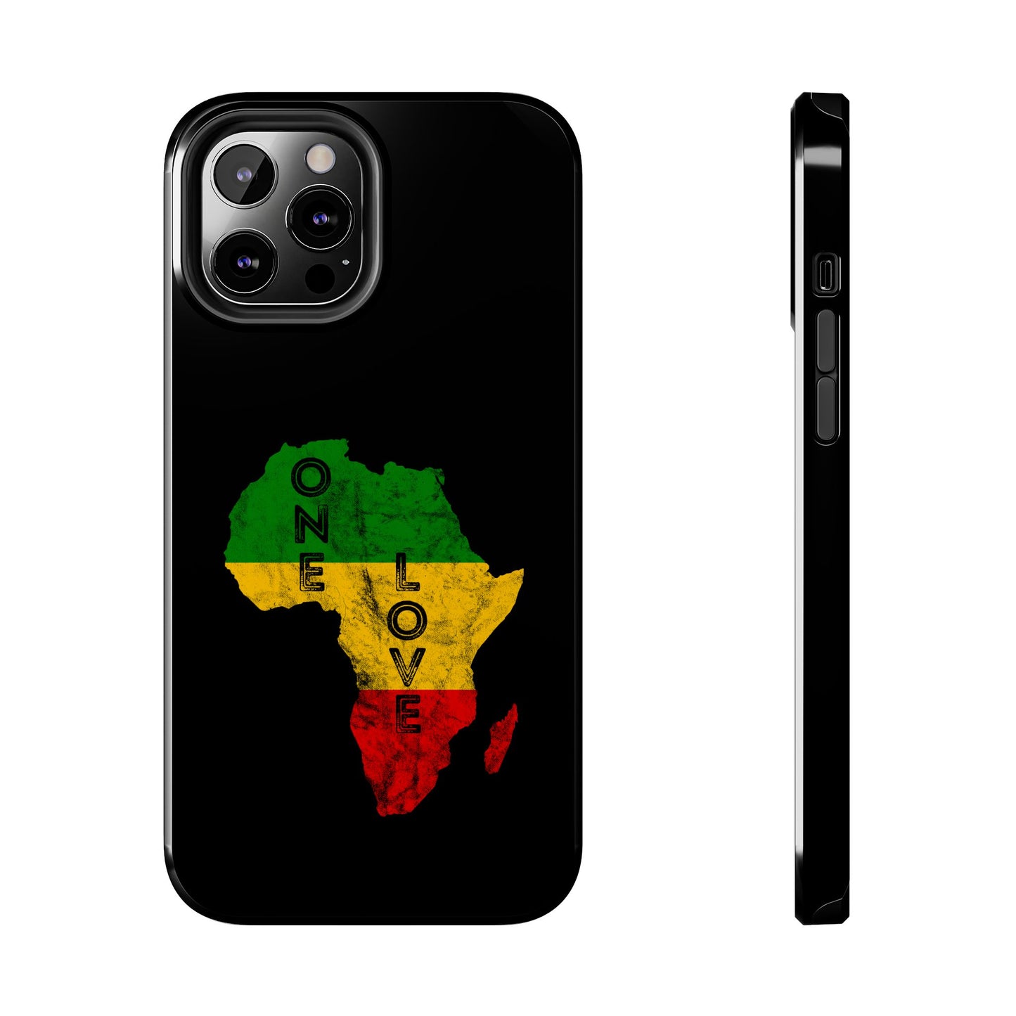 Reggae Africa Map Tough iPhone Case