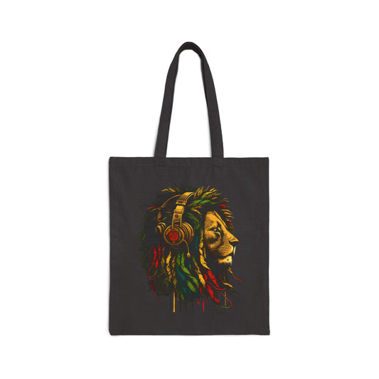 Rasta Reggae Lion Tote Bag