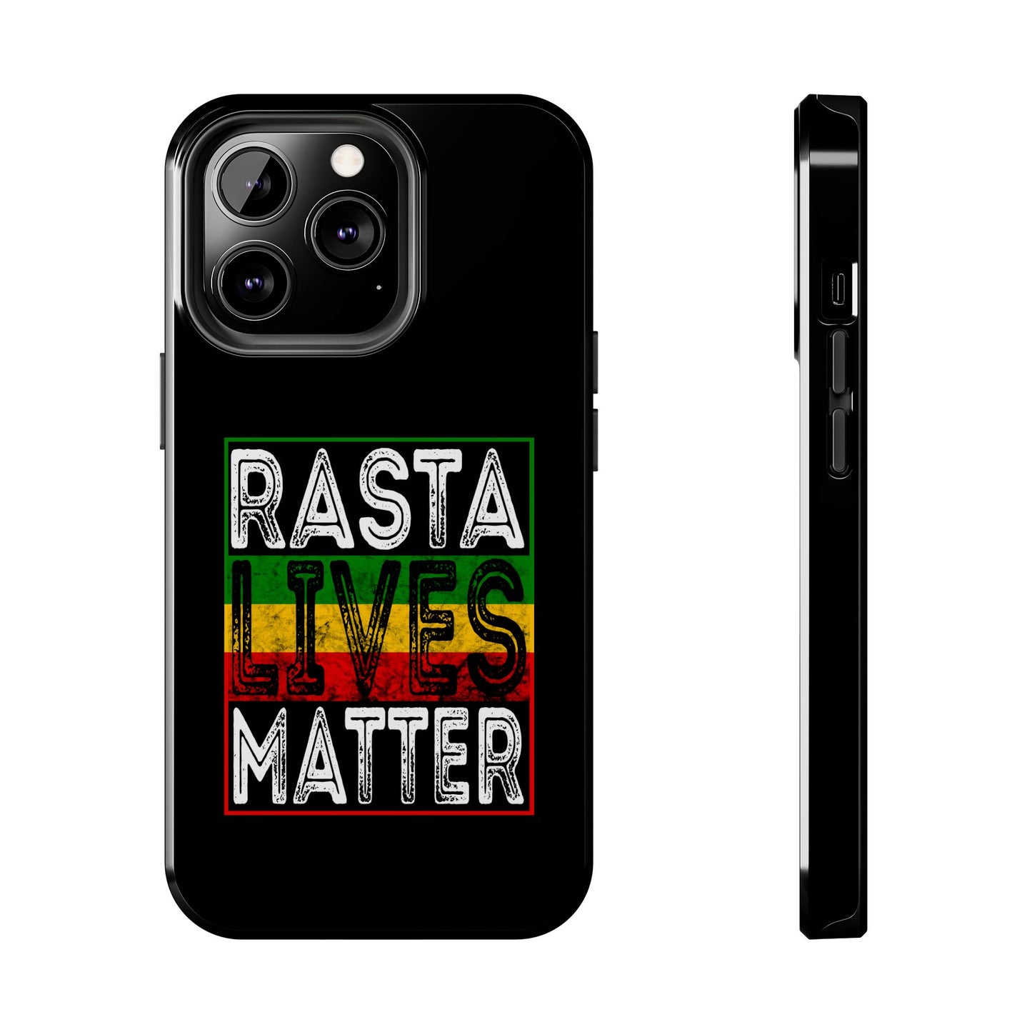 Rasta Lives Matter Tough iPhone Case