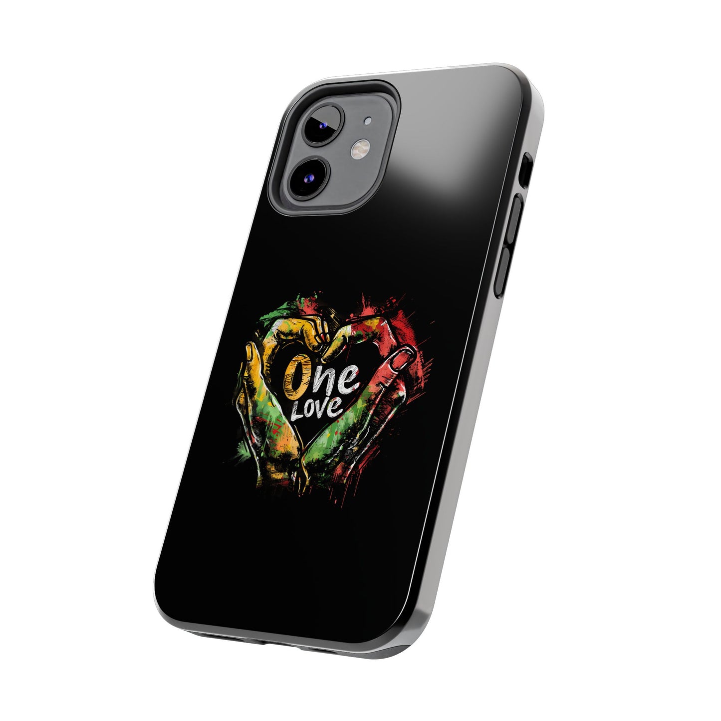 Reggae Hand Heart Tough iPhone Case