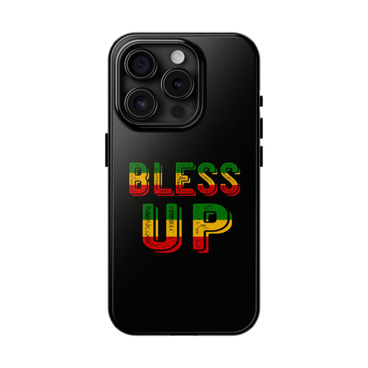 Bless Up Love Tough iPhone Case