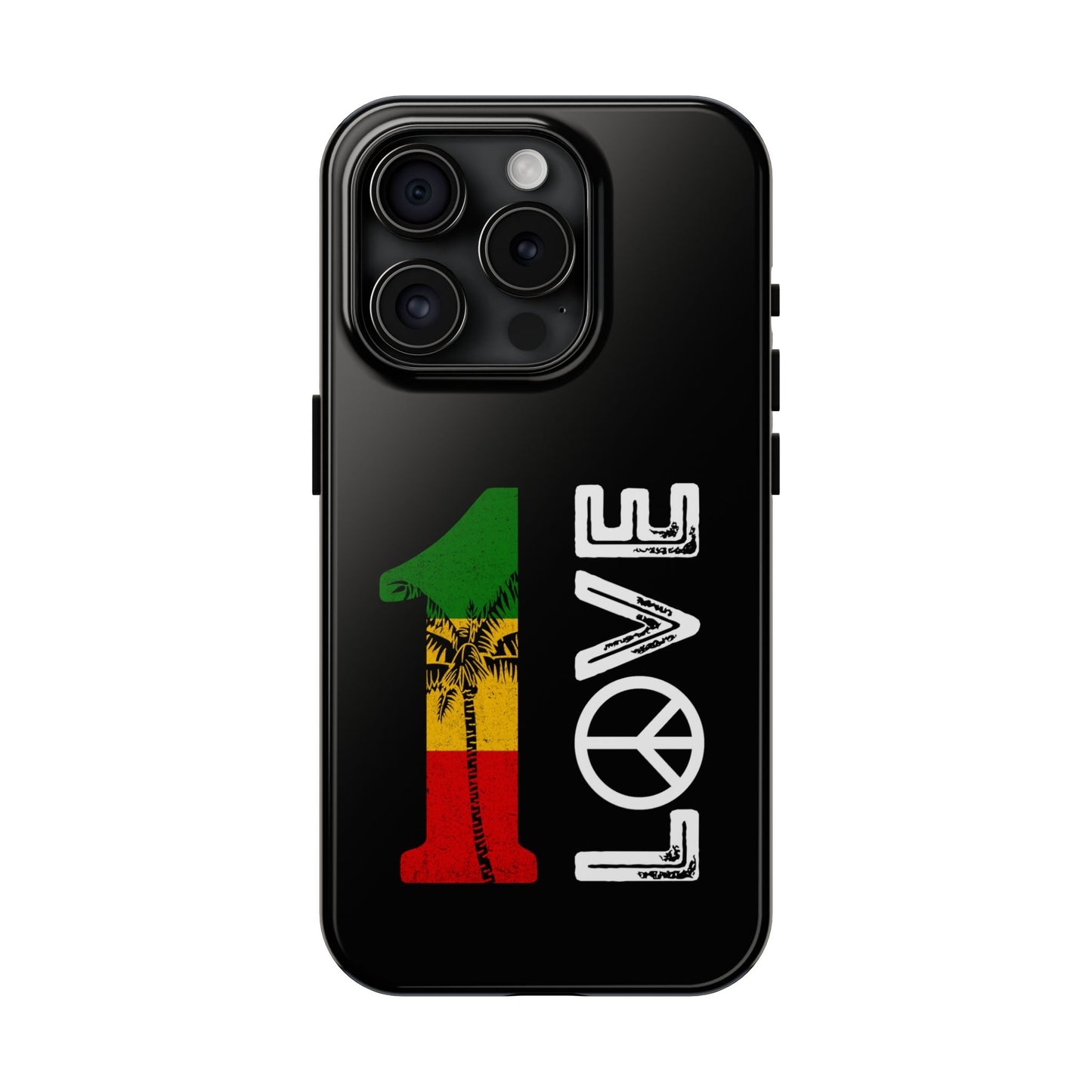 Reggae Vacation 1 Love Tough iPhone Case