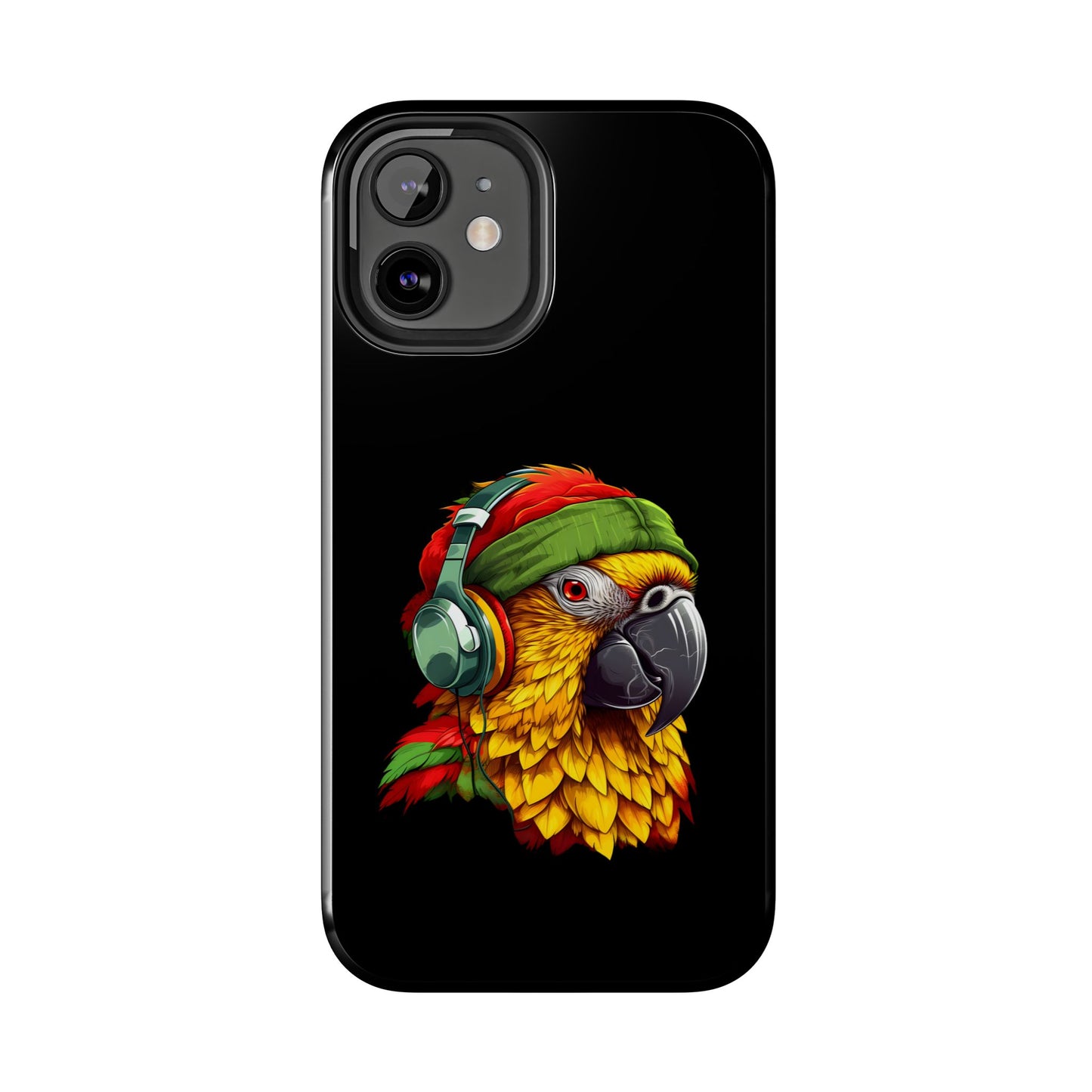 Reggae Parrot Tough iPhone Case