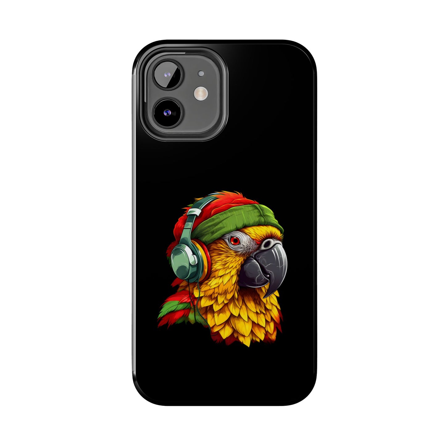 Reggae Parrot Tough iPhone Case