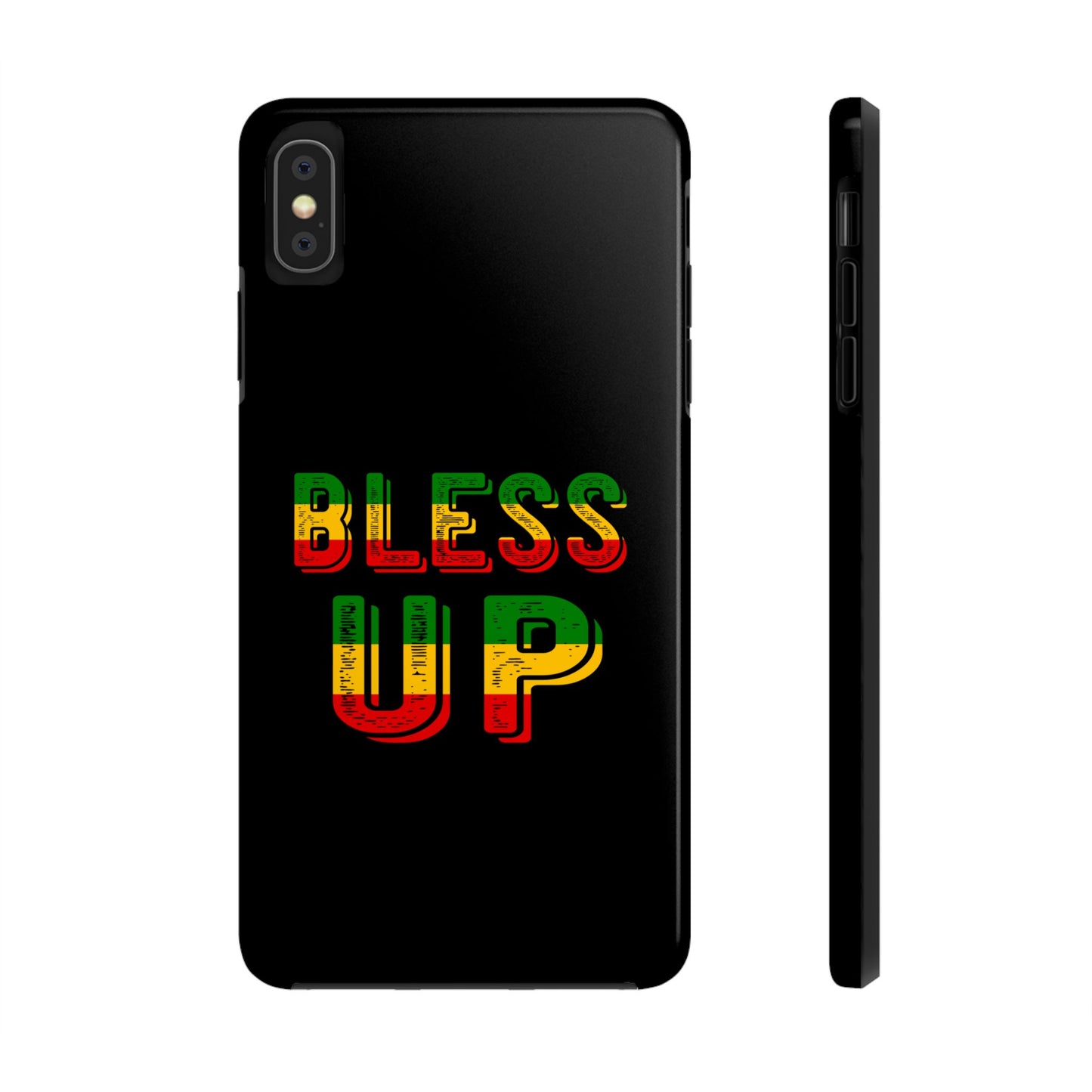 Bless Up Love Tough iPhone Case