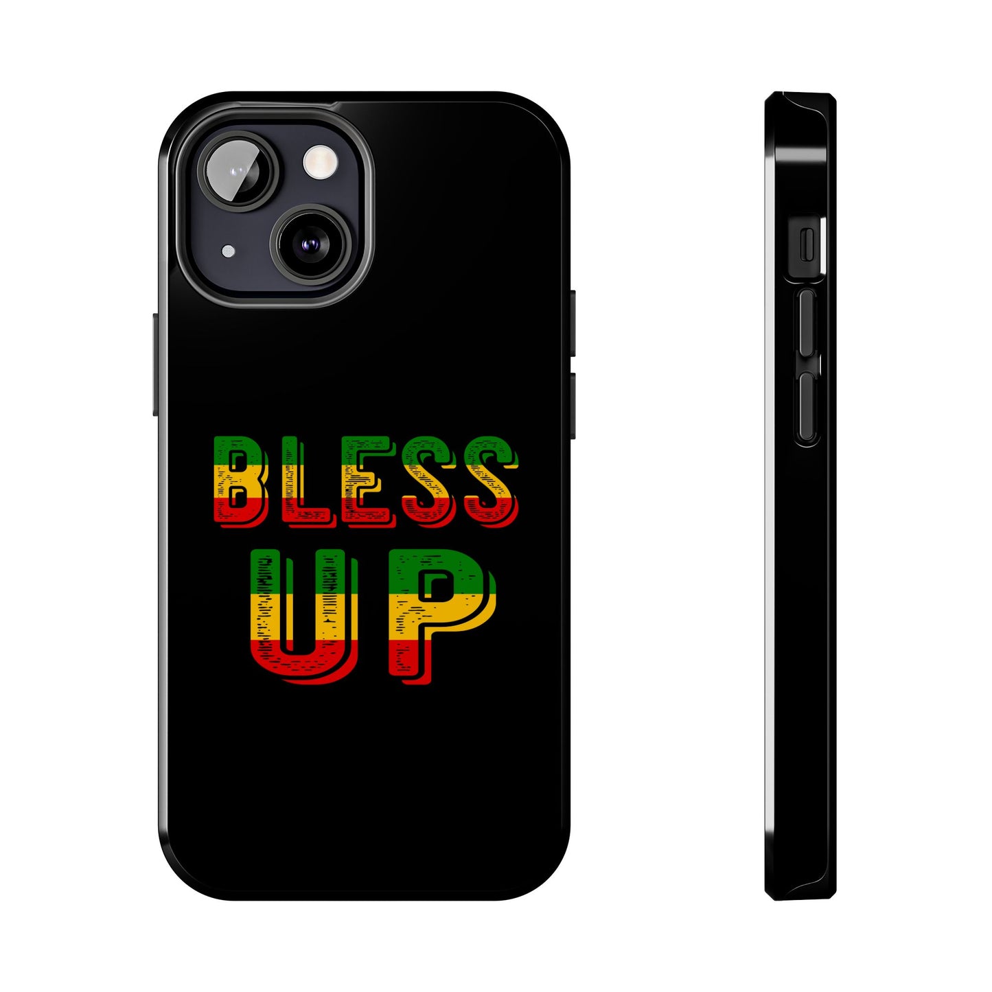 Bless Up Love Tough iPhone Case