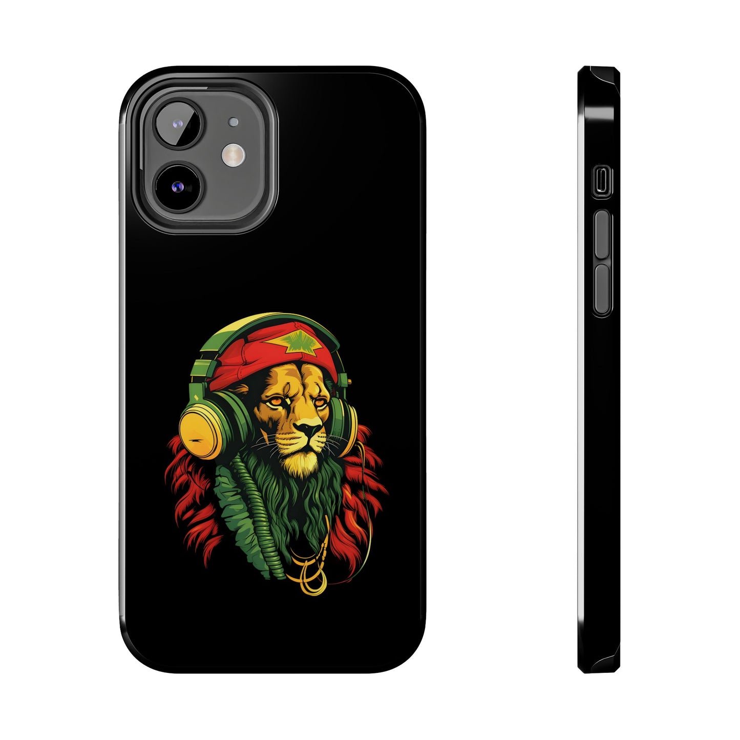 Haile Selassie Reggae Music Lion Tough iPhone Case