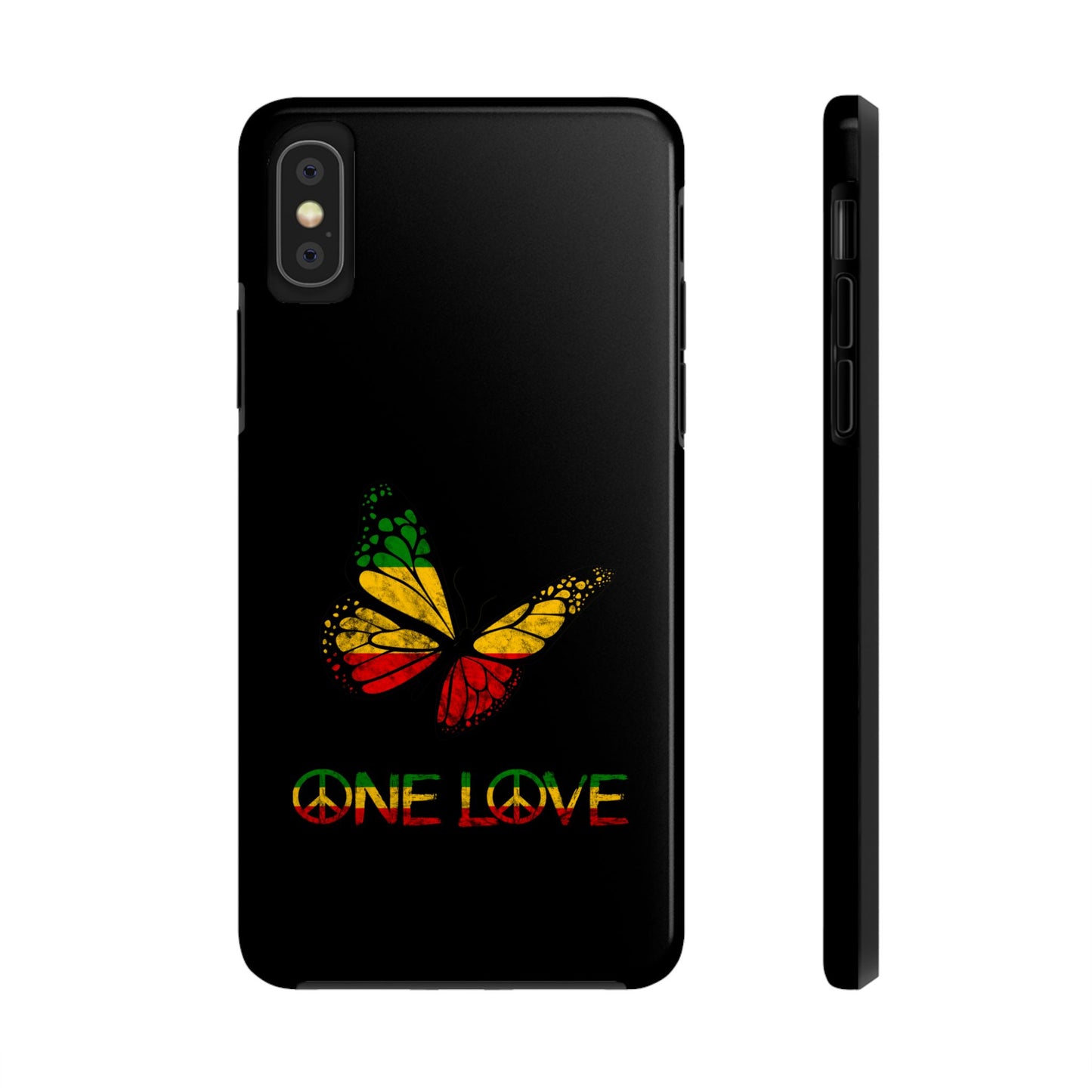 Reggae Harmony Butterfly Tough iPhone Case