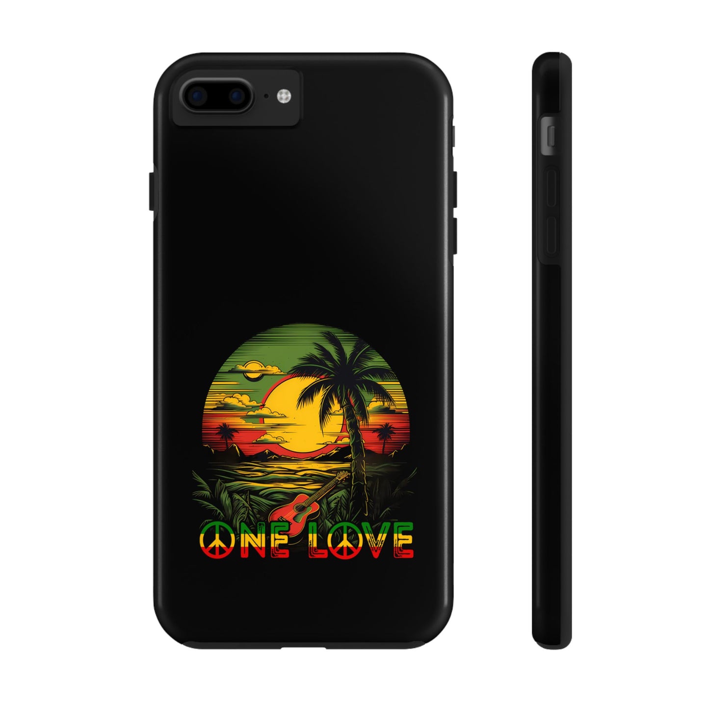 Reggae Sunset Guitar Tough iPhone Case