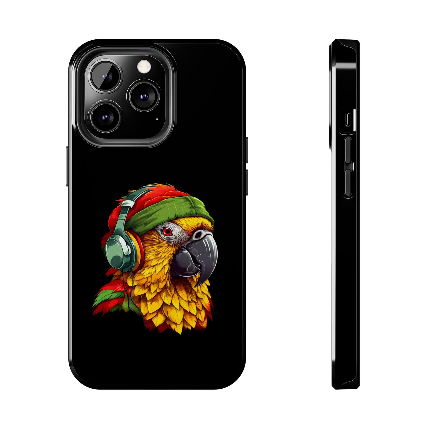 Reggae Parrot Tough iPhone Case