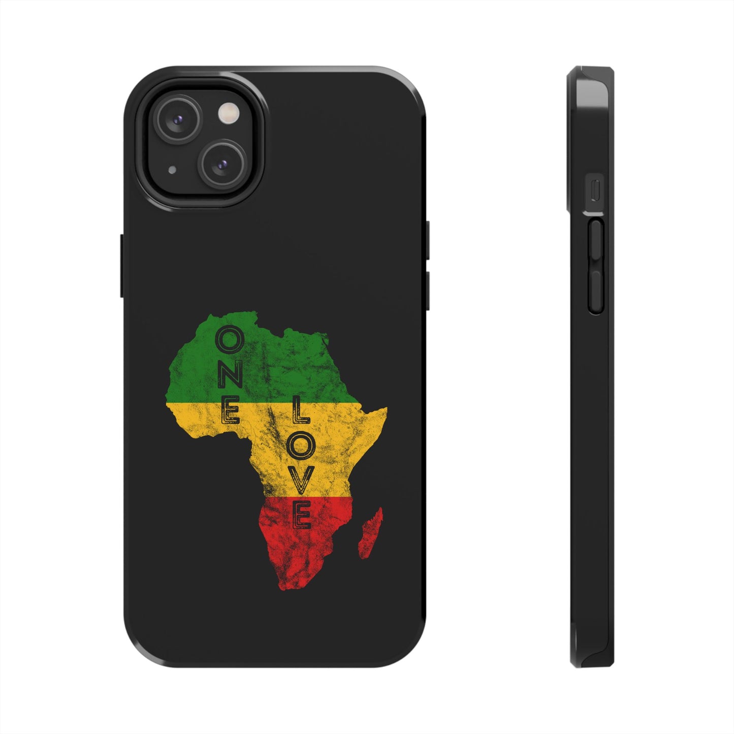 Reggae Africa Map Tough iPhone Case