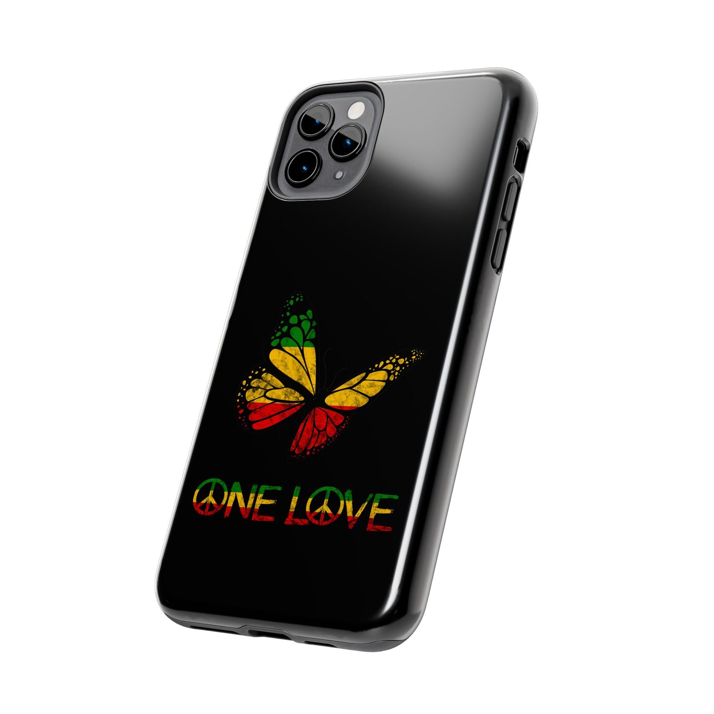 Reggae Harmony Butterfly Tough iPhone Case