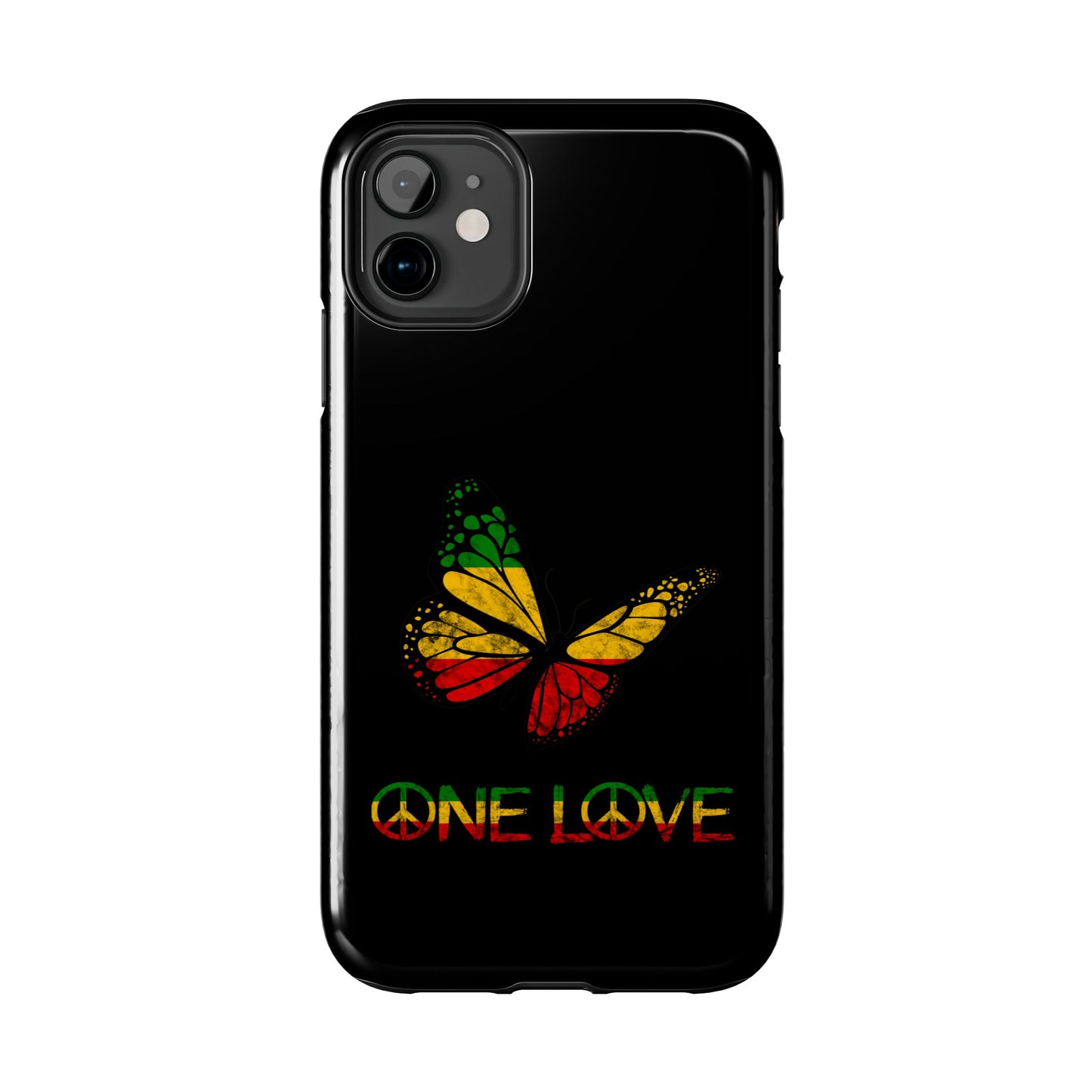 Reggae Harmony Butterfly Tough iPhone Case