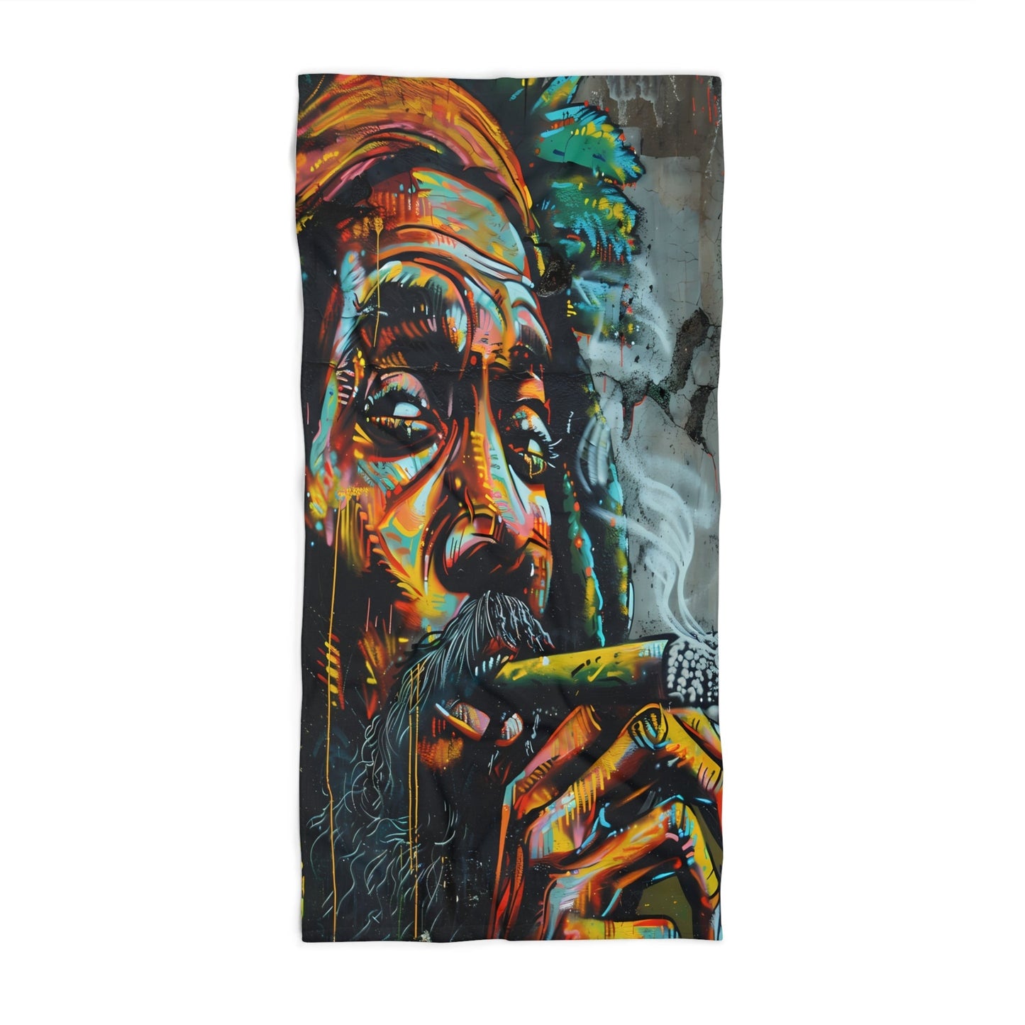 Reggae Man Beach Towel