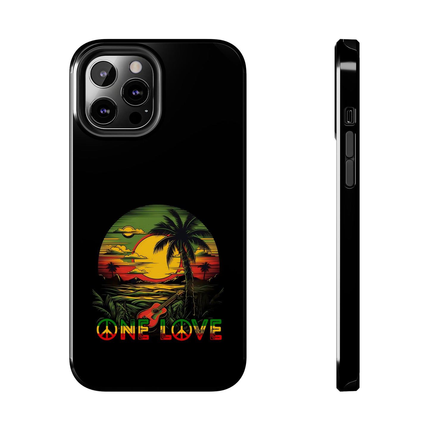 Reggae Sunset Guitar Tough iPhone Case