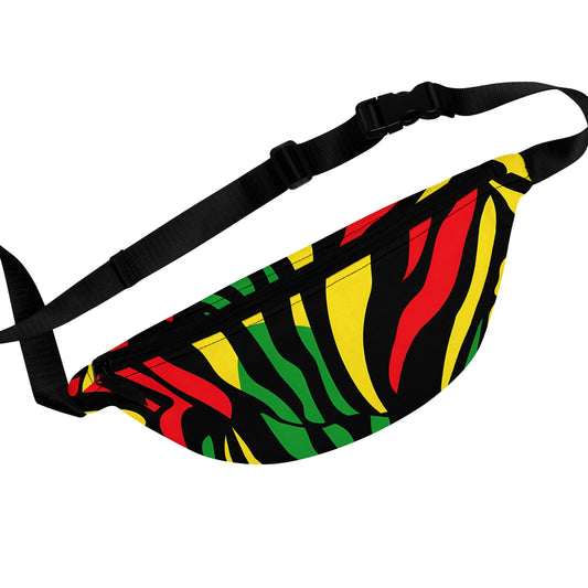 Reggae Zebra Fanny Pack