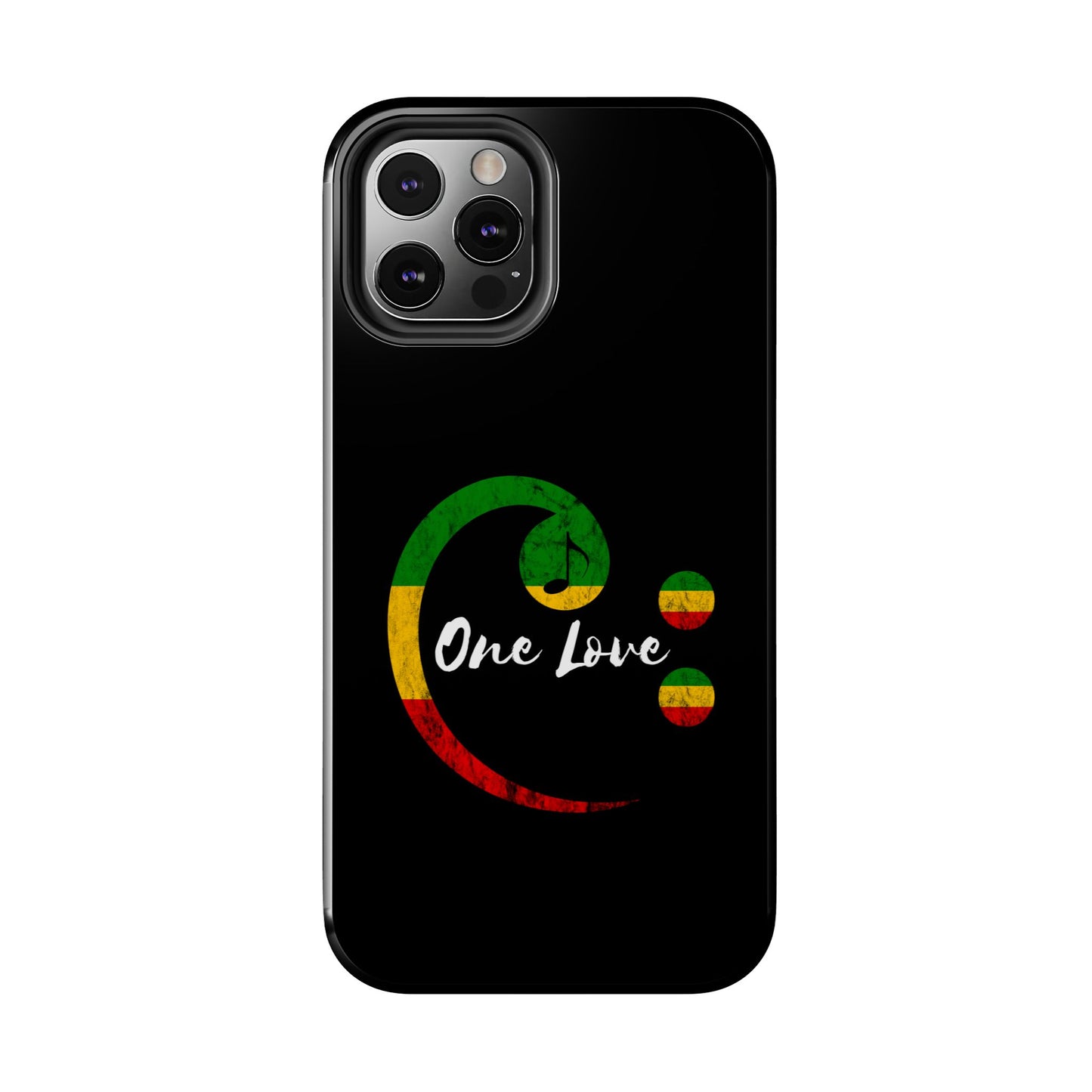 Happy Bass Clef Tough iPhone Case