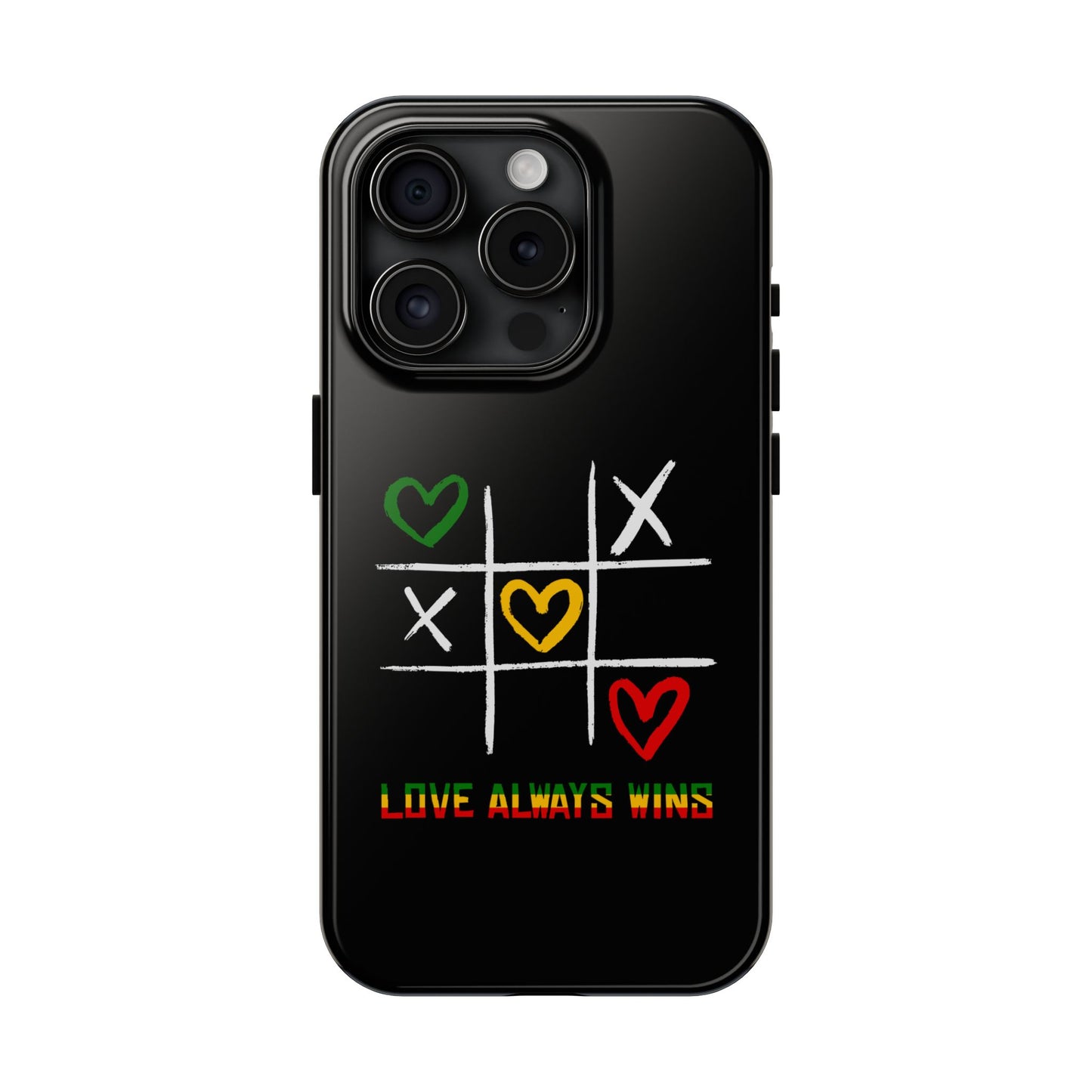 Reggae Love Always Wins Tough iPhone Case